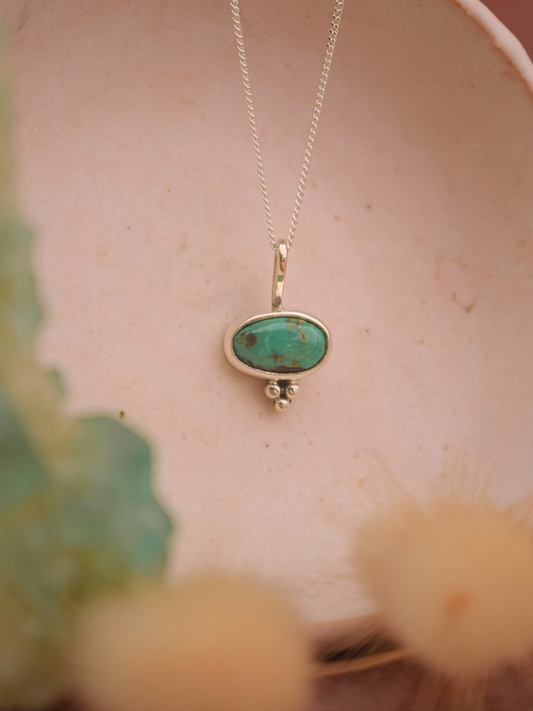 The Rising Light Necklace | Fox Turquoise