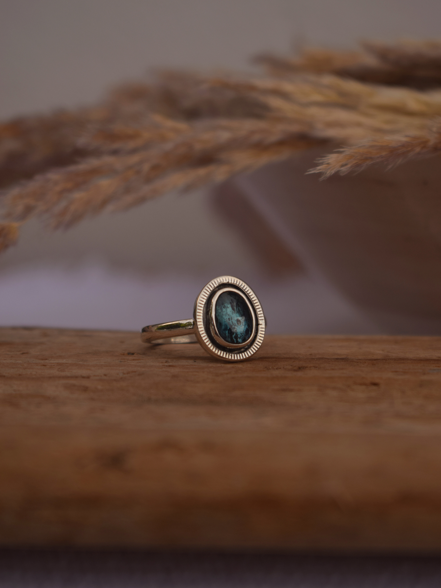 Ellara Ring - Blue Kyanite