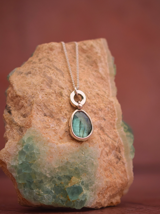 The Witness | Emerald Green Kyanite