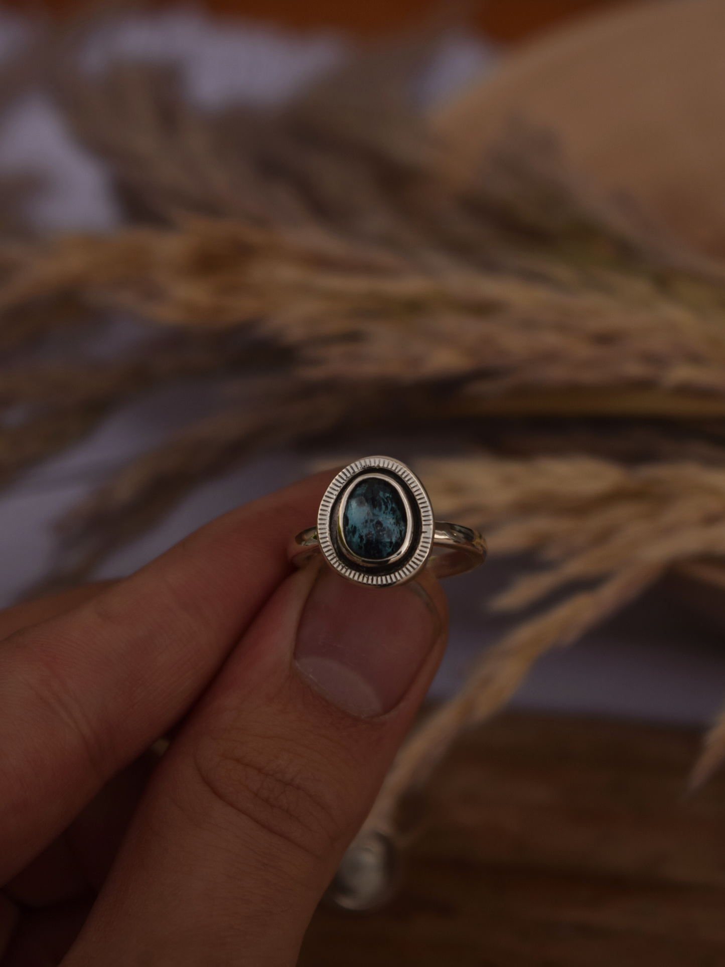 Ellara Ring - Blue Kyanite