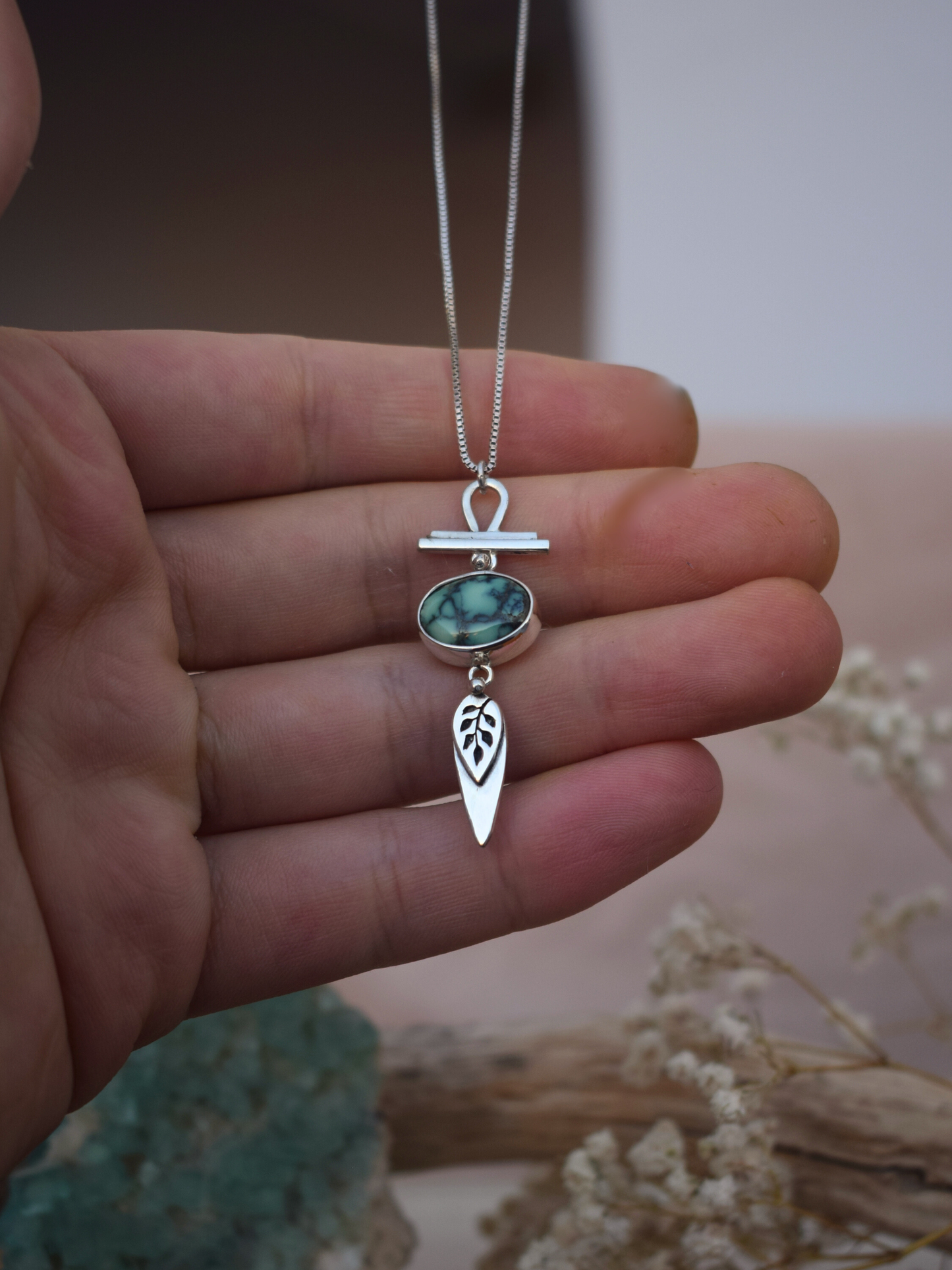 Key Of Life Pendant - Variscite