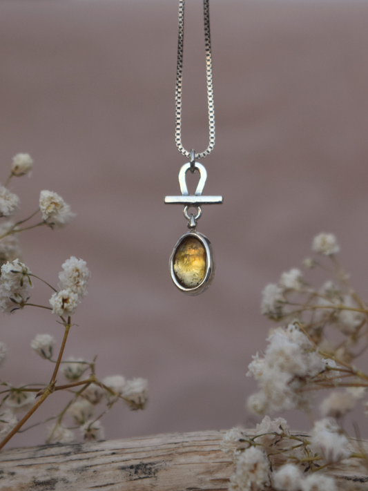 Vita Necklace - Citrine