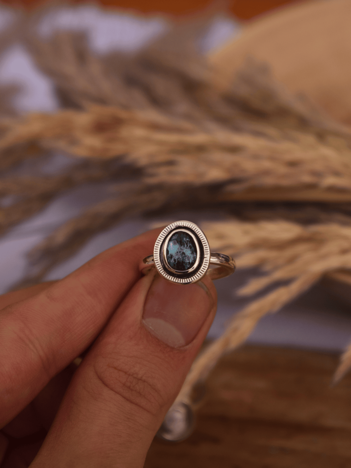 Ellara Ring - Blue Kyanite