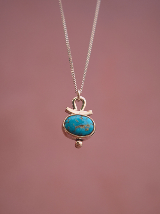 The True North Necklace | Bluebird Turquoise
