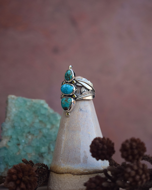 The Seraph Ring | Turquoise Size O