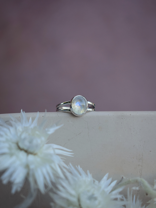 The Bridge Ring - Moonstone