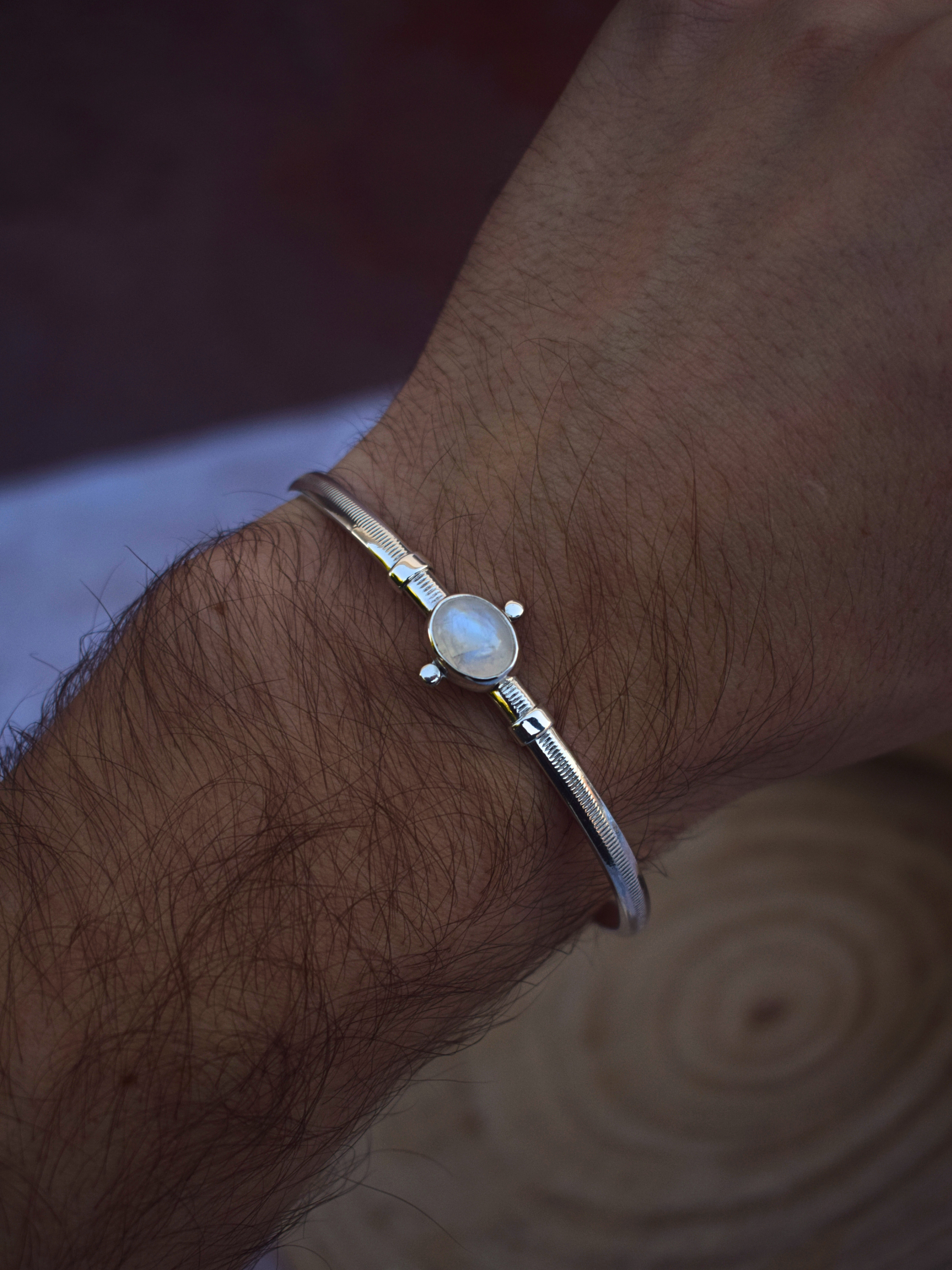 The Veld Cuff - Moonstone