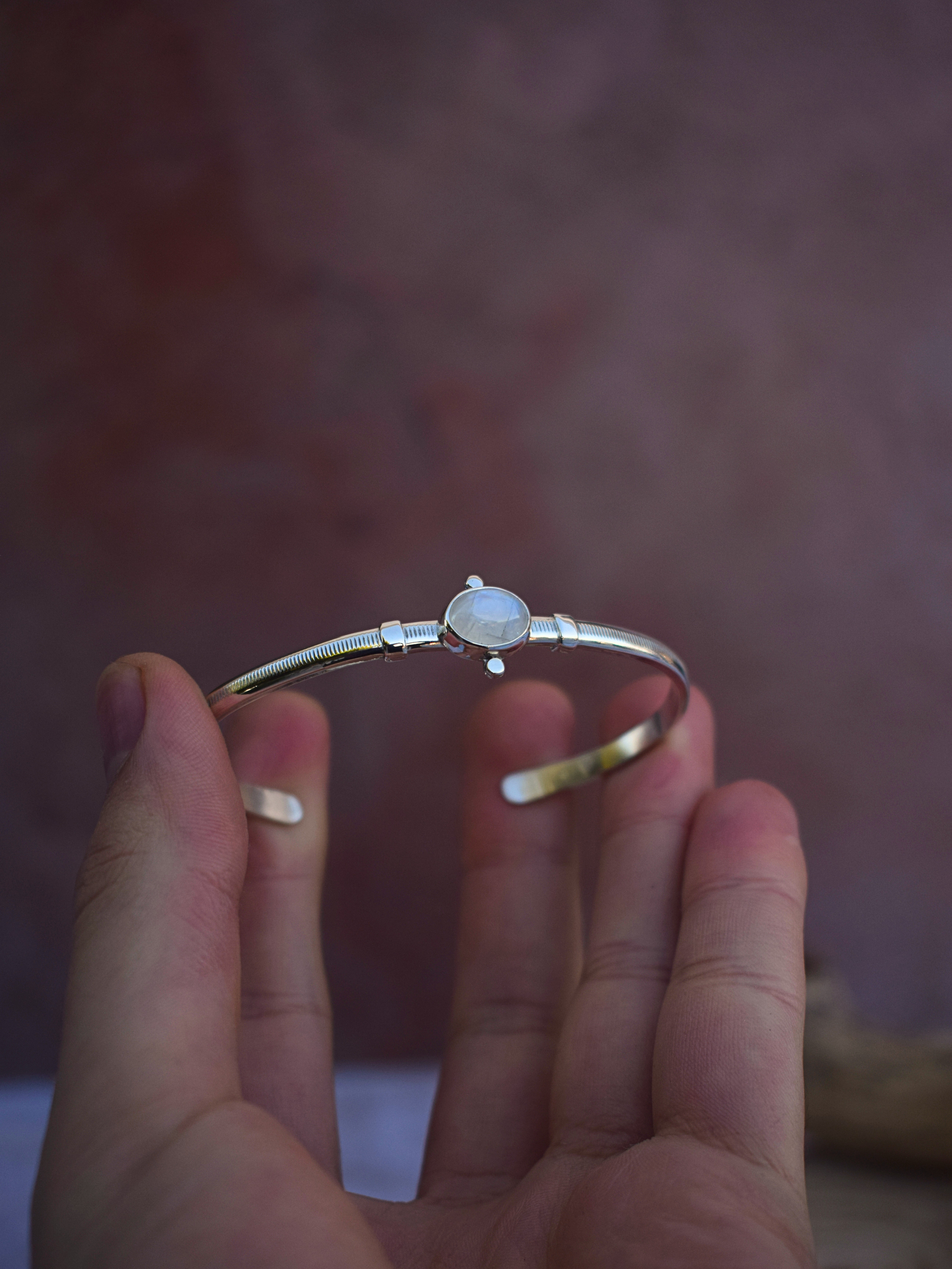 The Veld Cuff - Moonstone