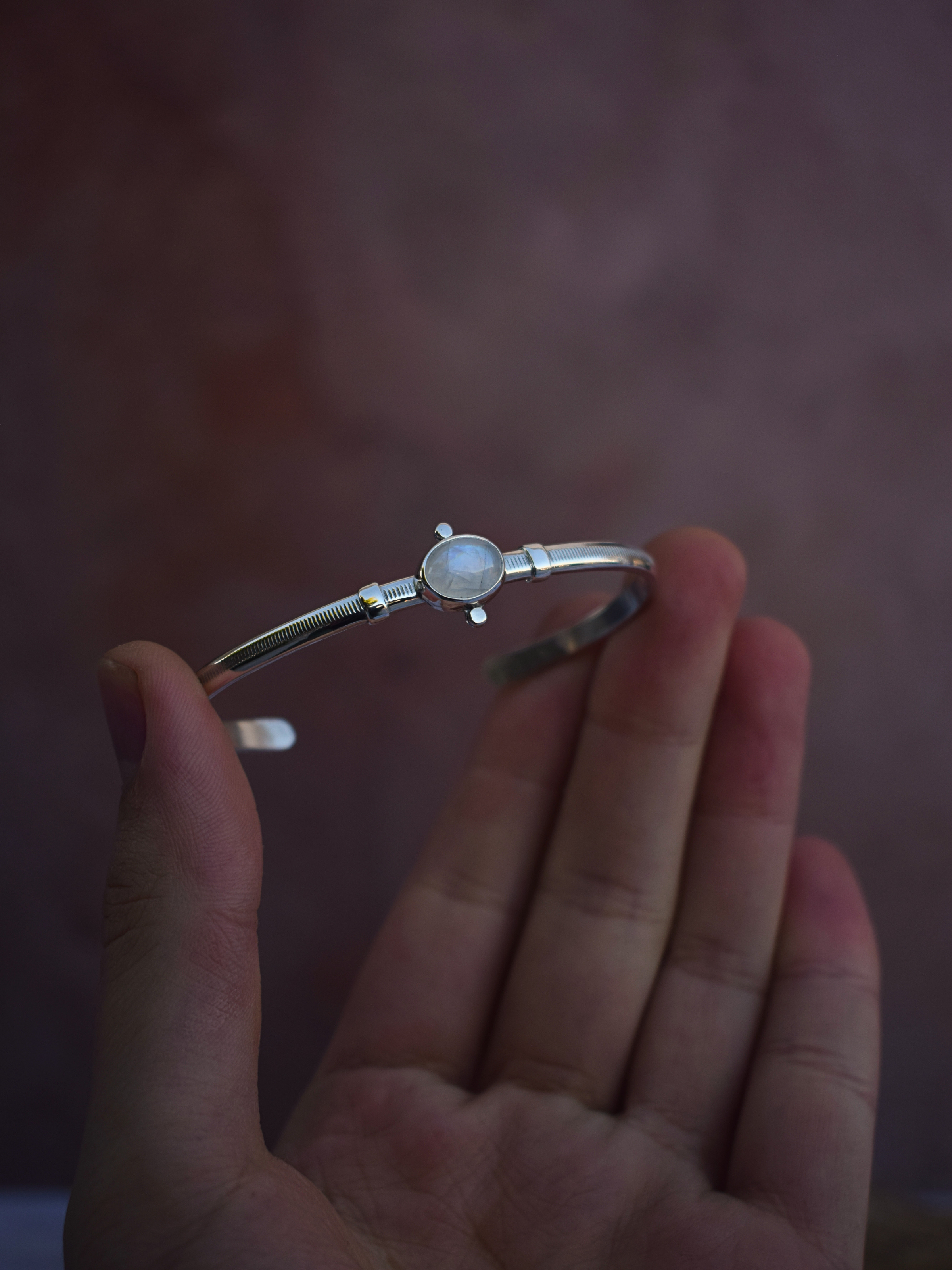 The Veld Cuff - Moonstone