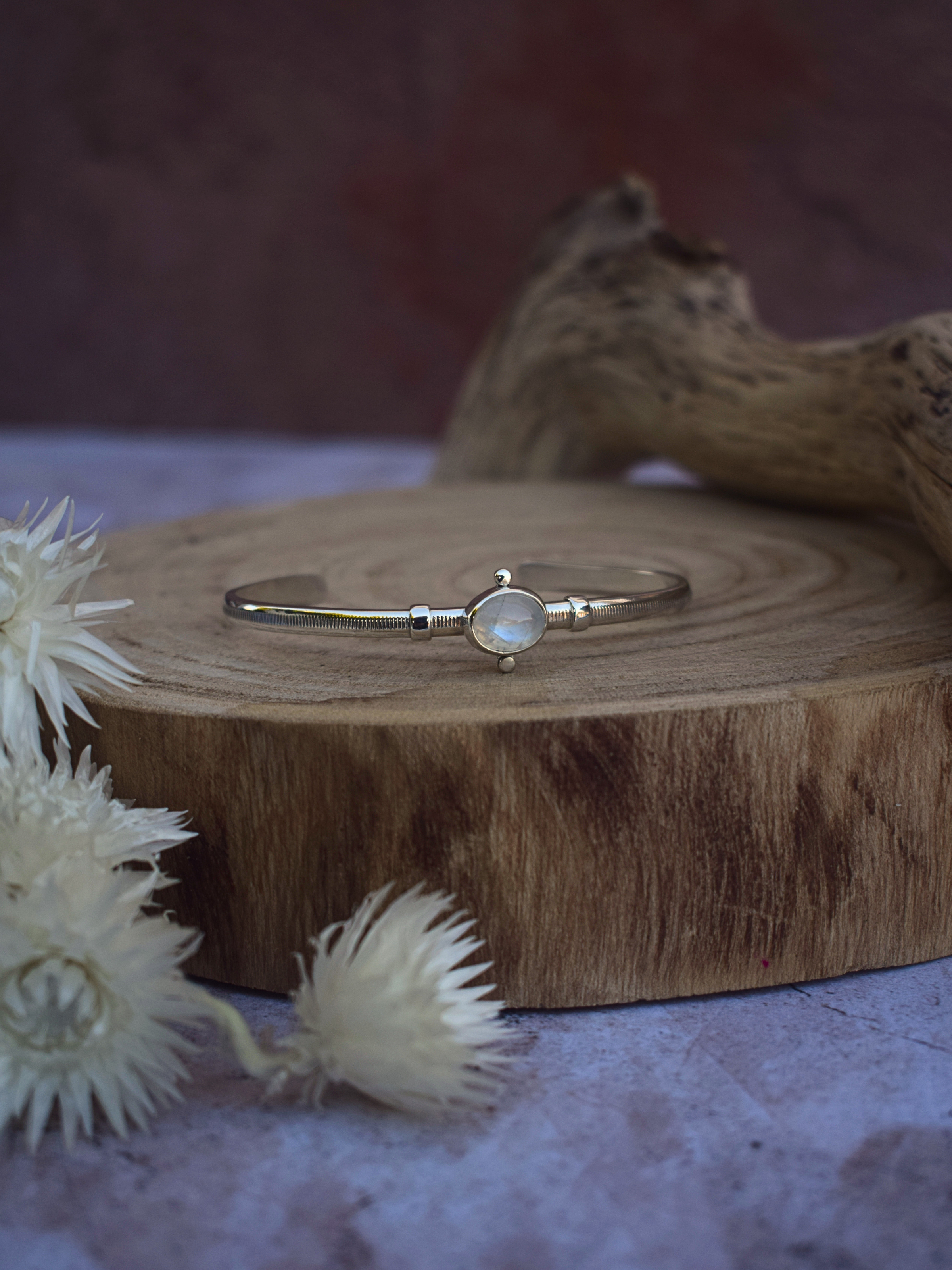 The Veld Cuff - Moonstone