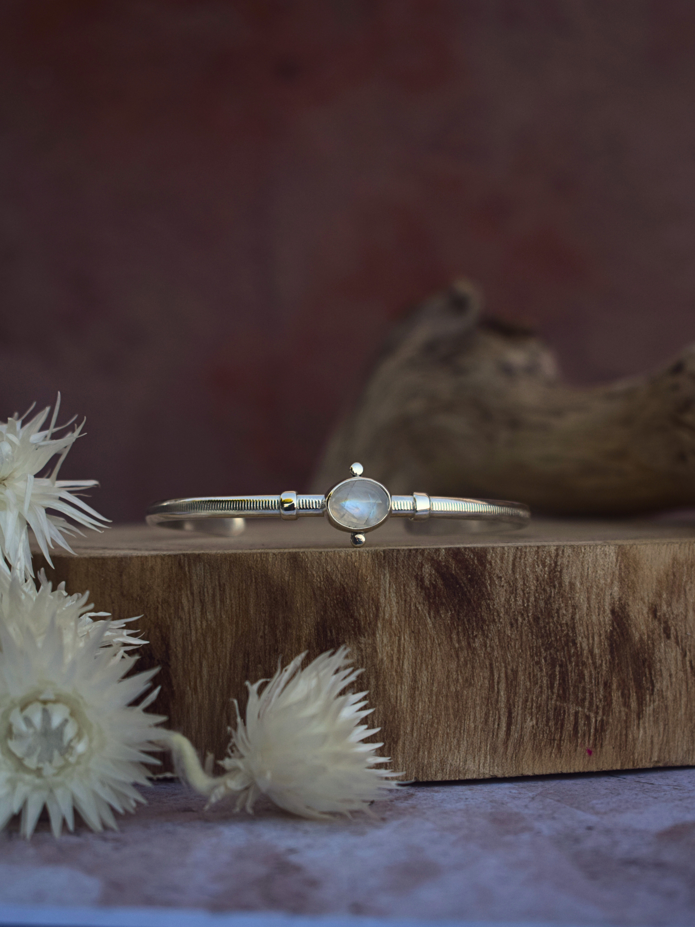 The Veld Cuff - Moonstone