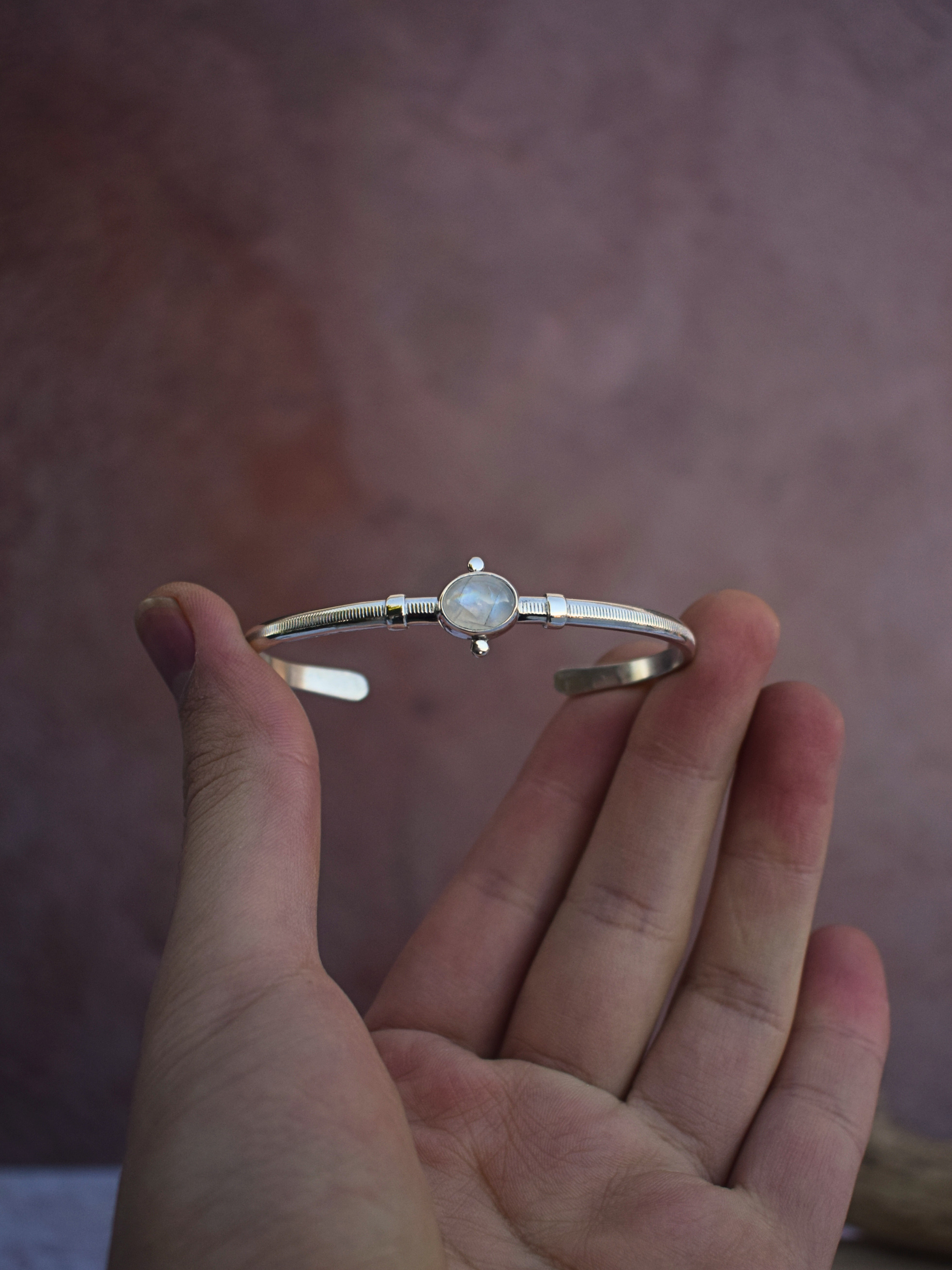 The Veld Cuff - Moonstone