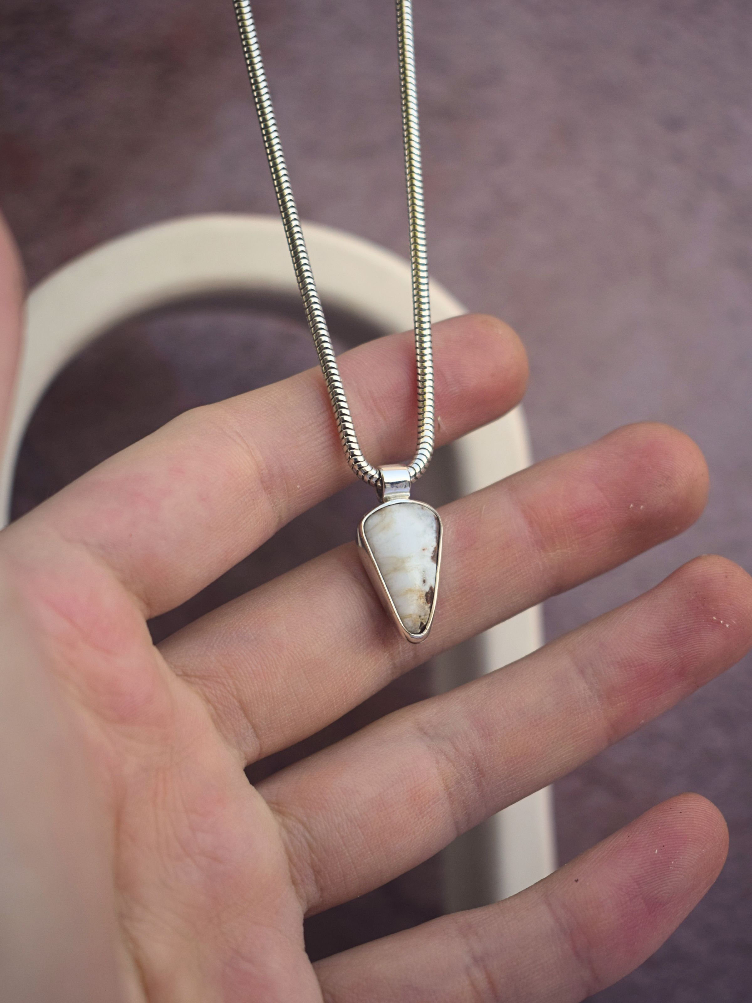 The Sovereign Light Necklace - Wild Horse Turquoise 1