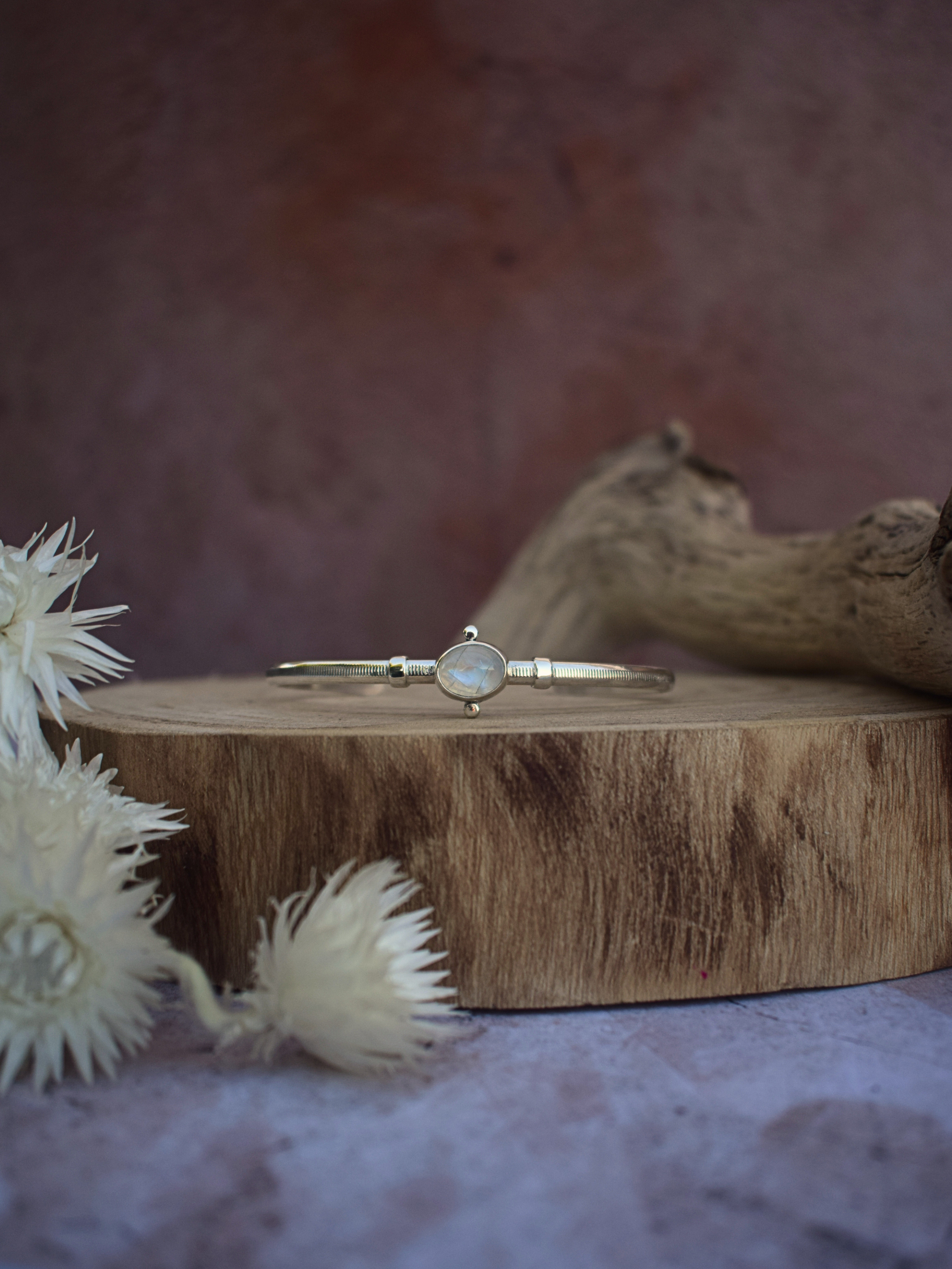 The Veld Cuff - Moonstone