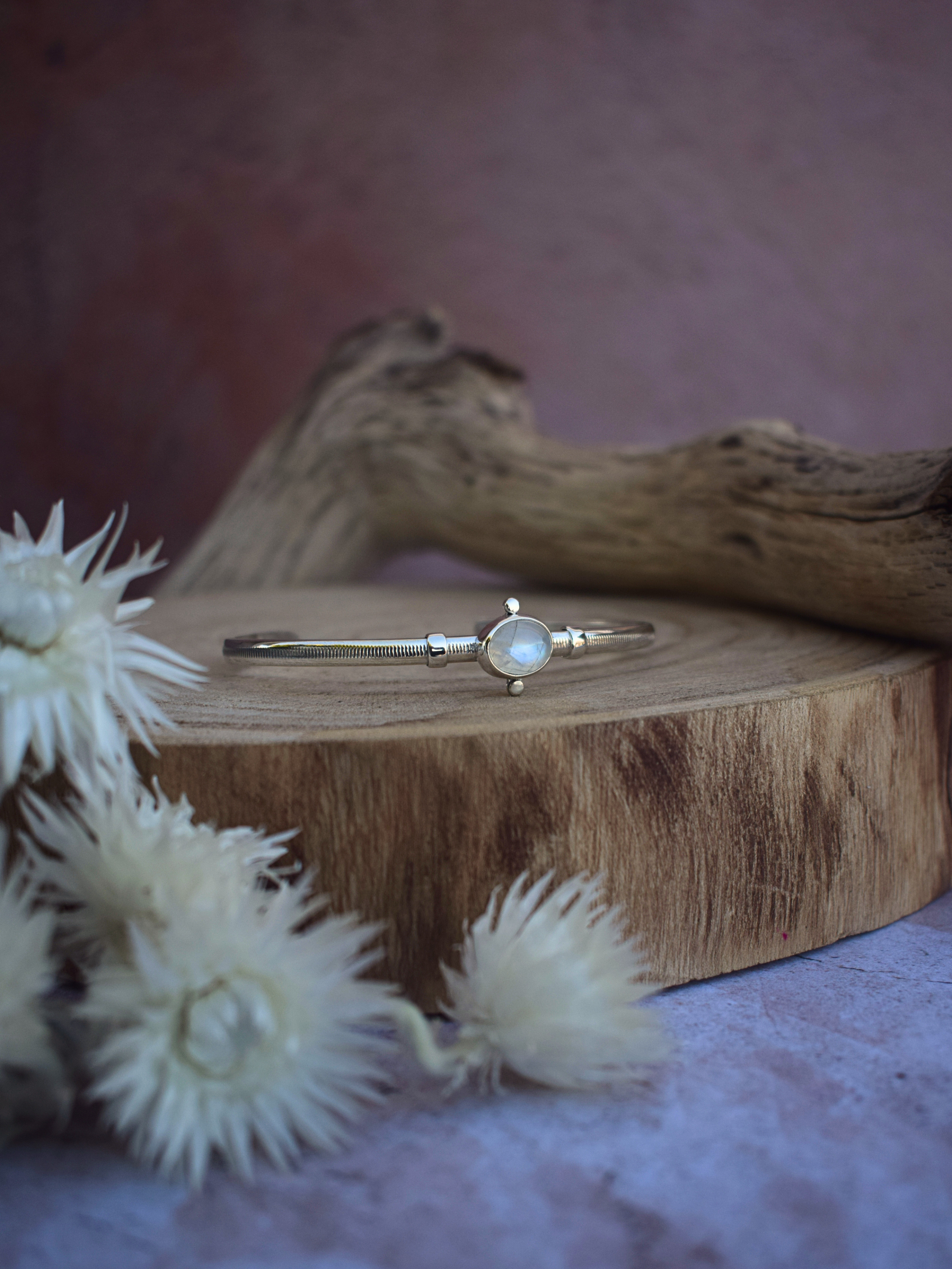 The Veld Cuff - Moonstone