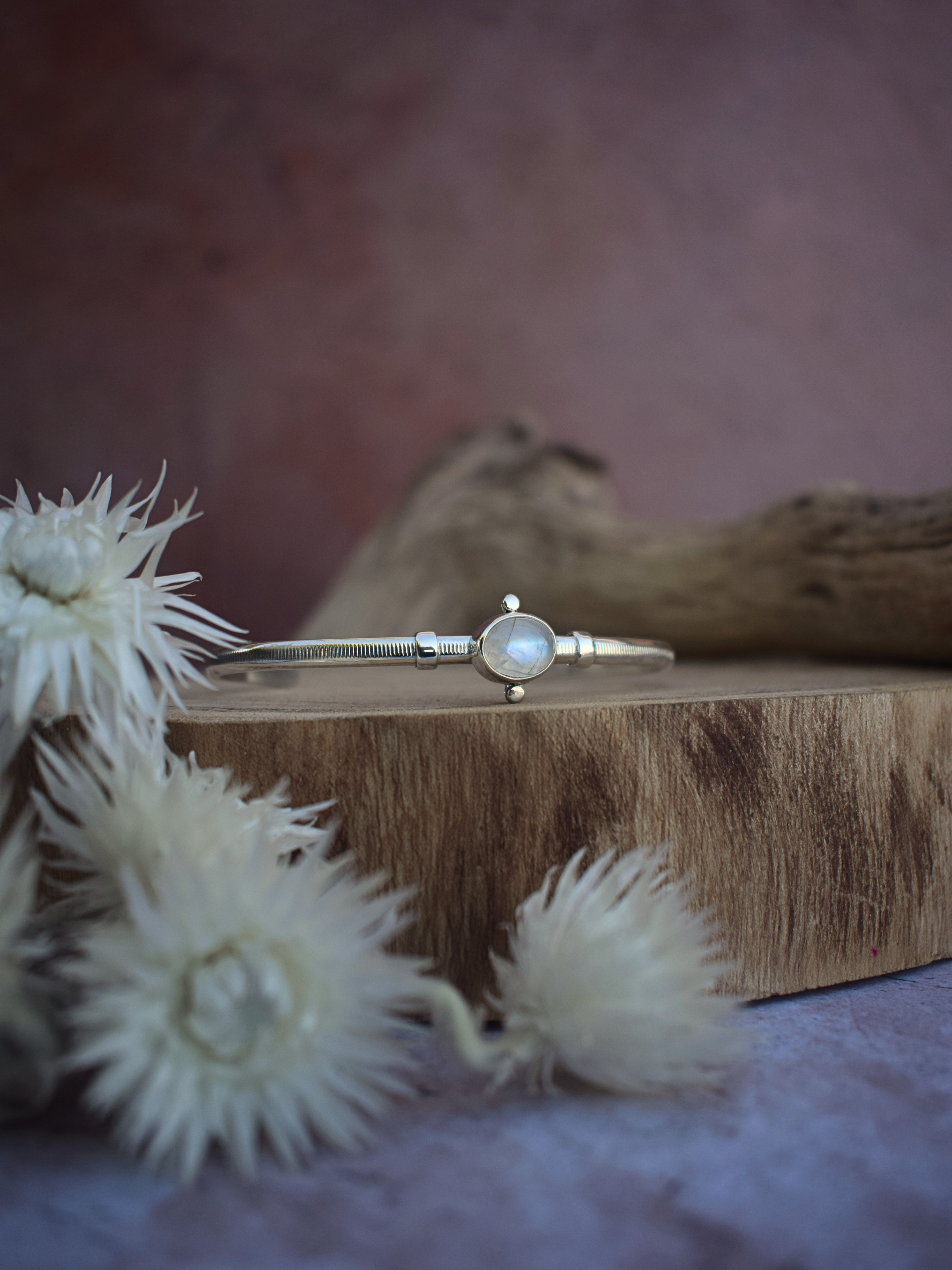 The Veld Cuff - Moonstone