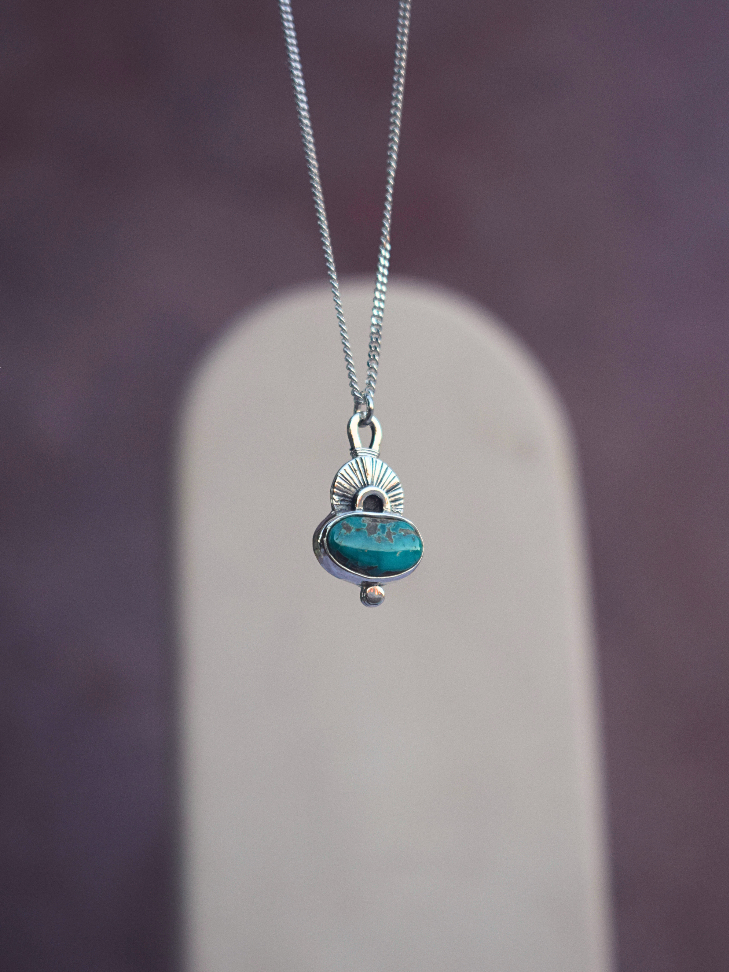 The Radiant necklace | Fox Turquoise