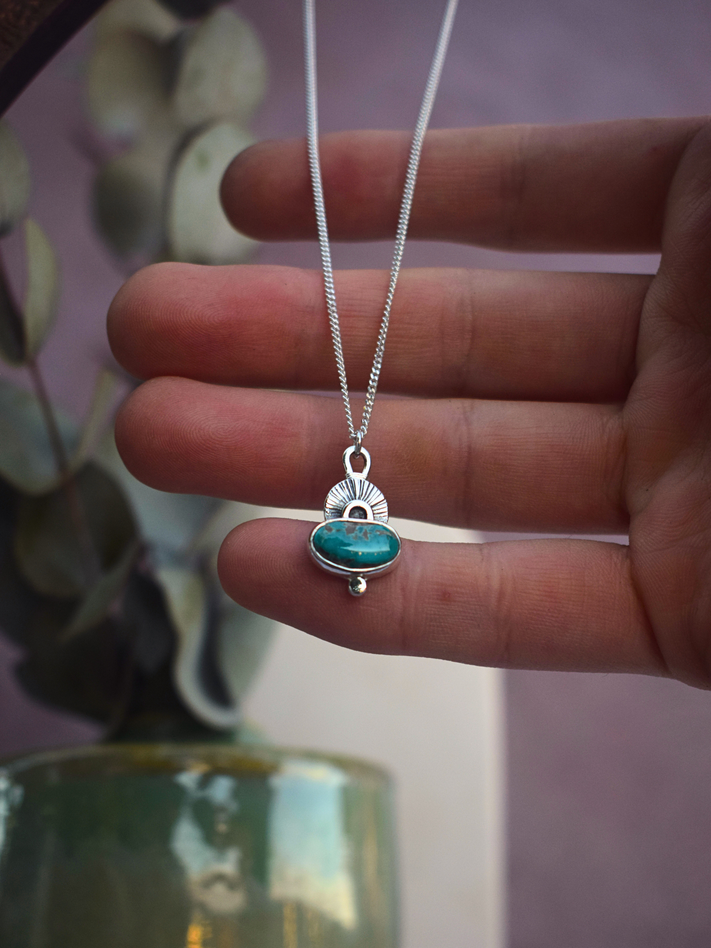 The Radiant necklace | Fox Turquoise