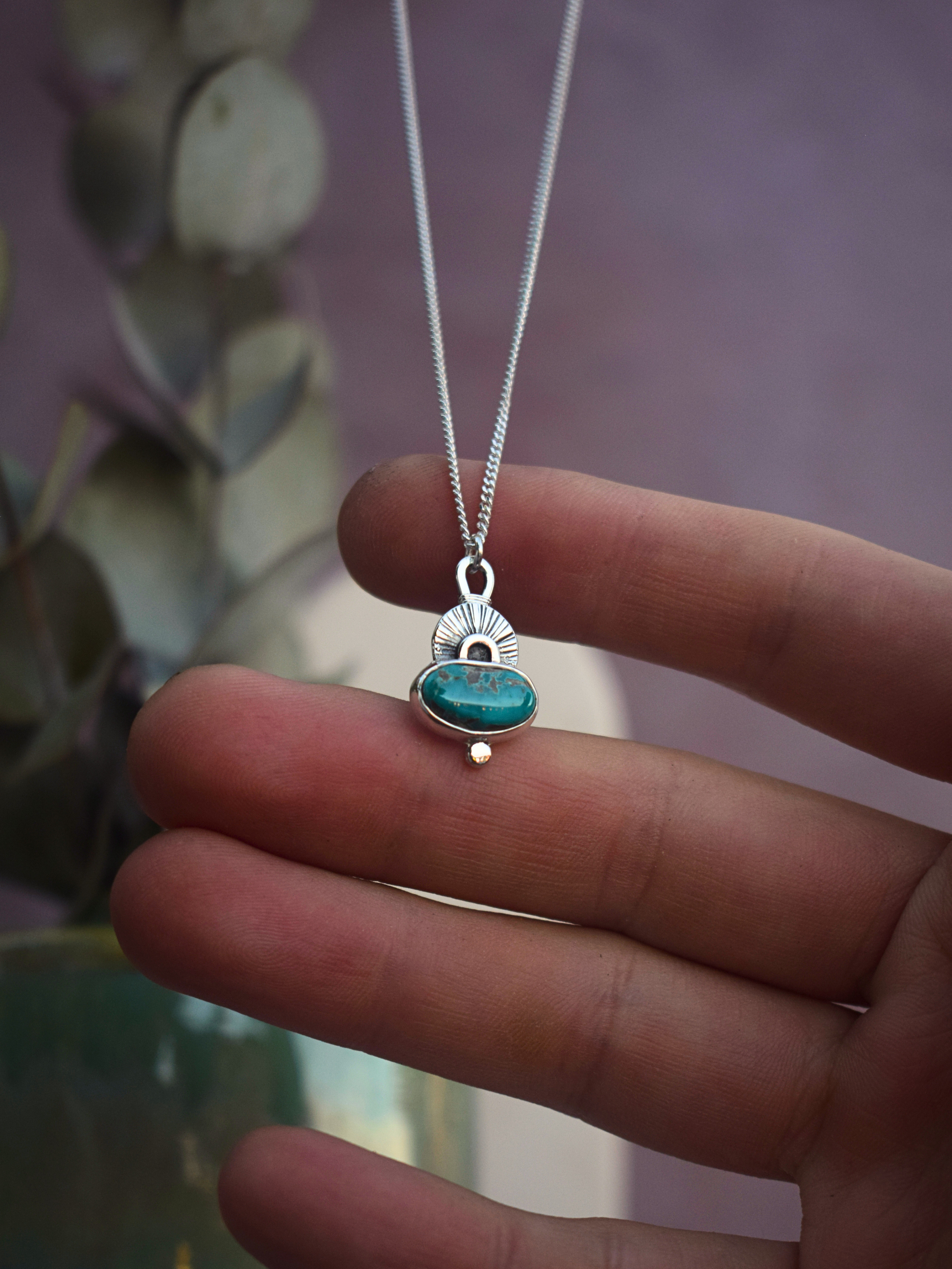 The Radiant necklace | Fox Turquoise