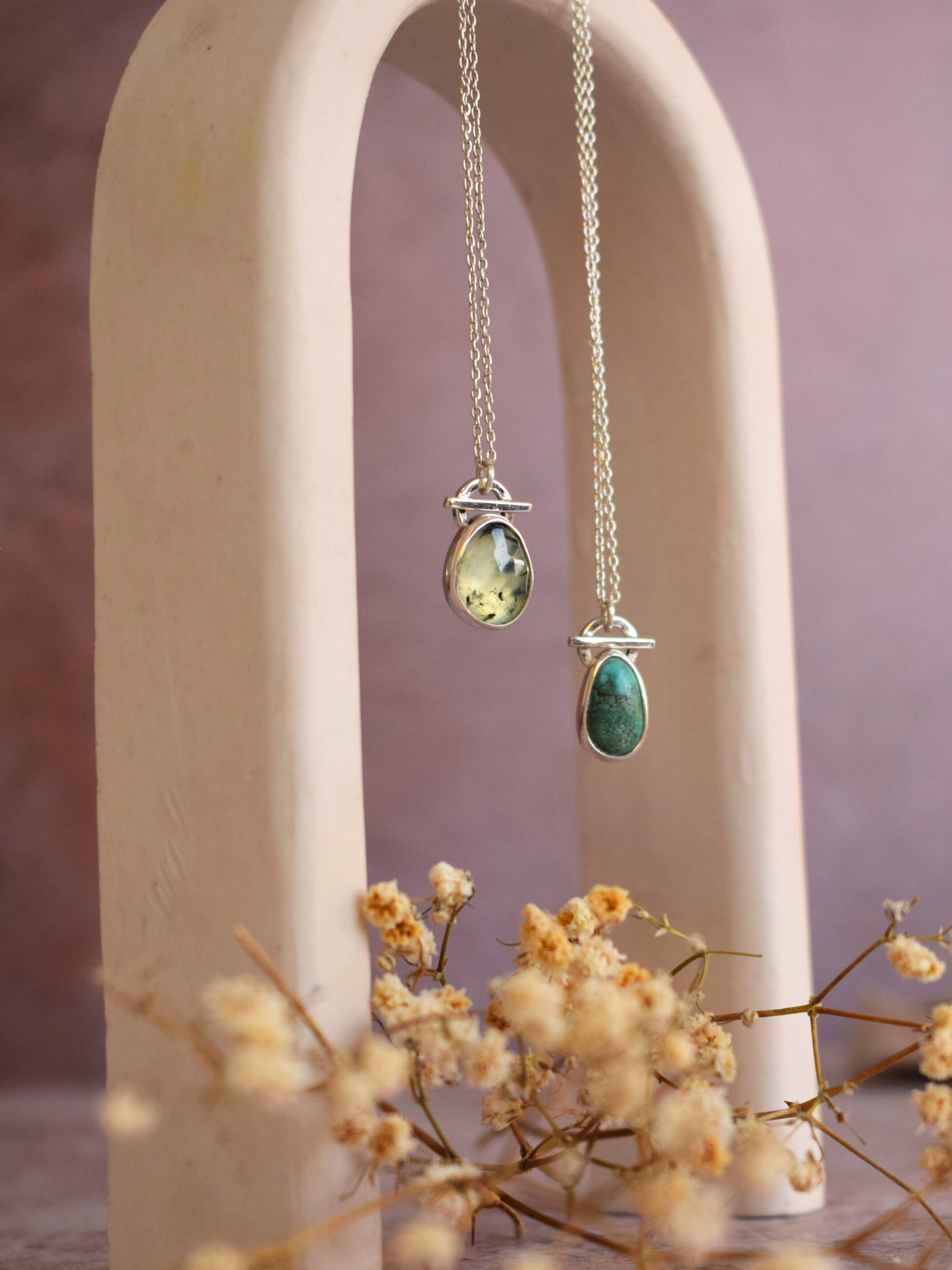 Essence Pendant - Prehnite