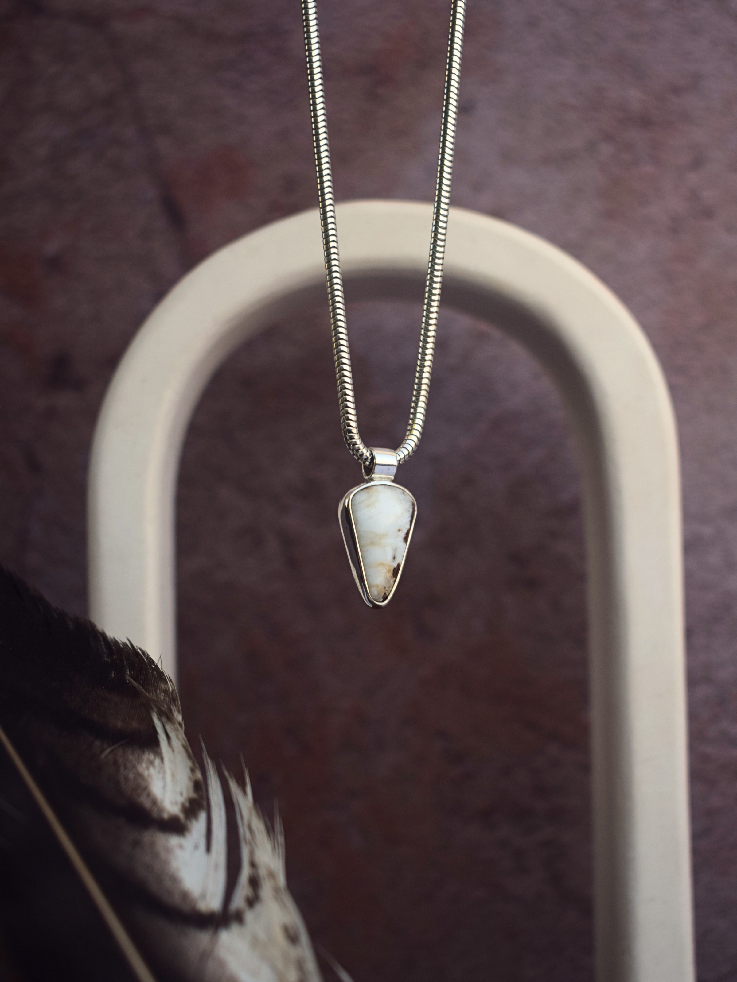 The Sovereign Light Necklace - Wild Horse Turquoise 1