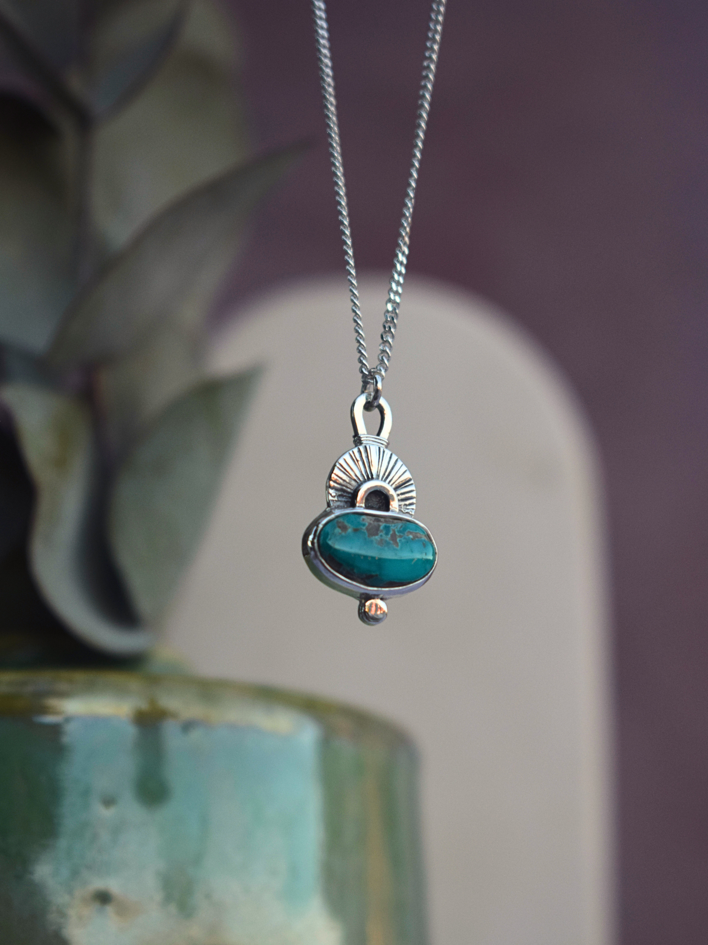 The Radiant necklace | Fox Turquoise