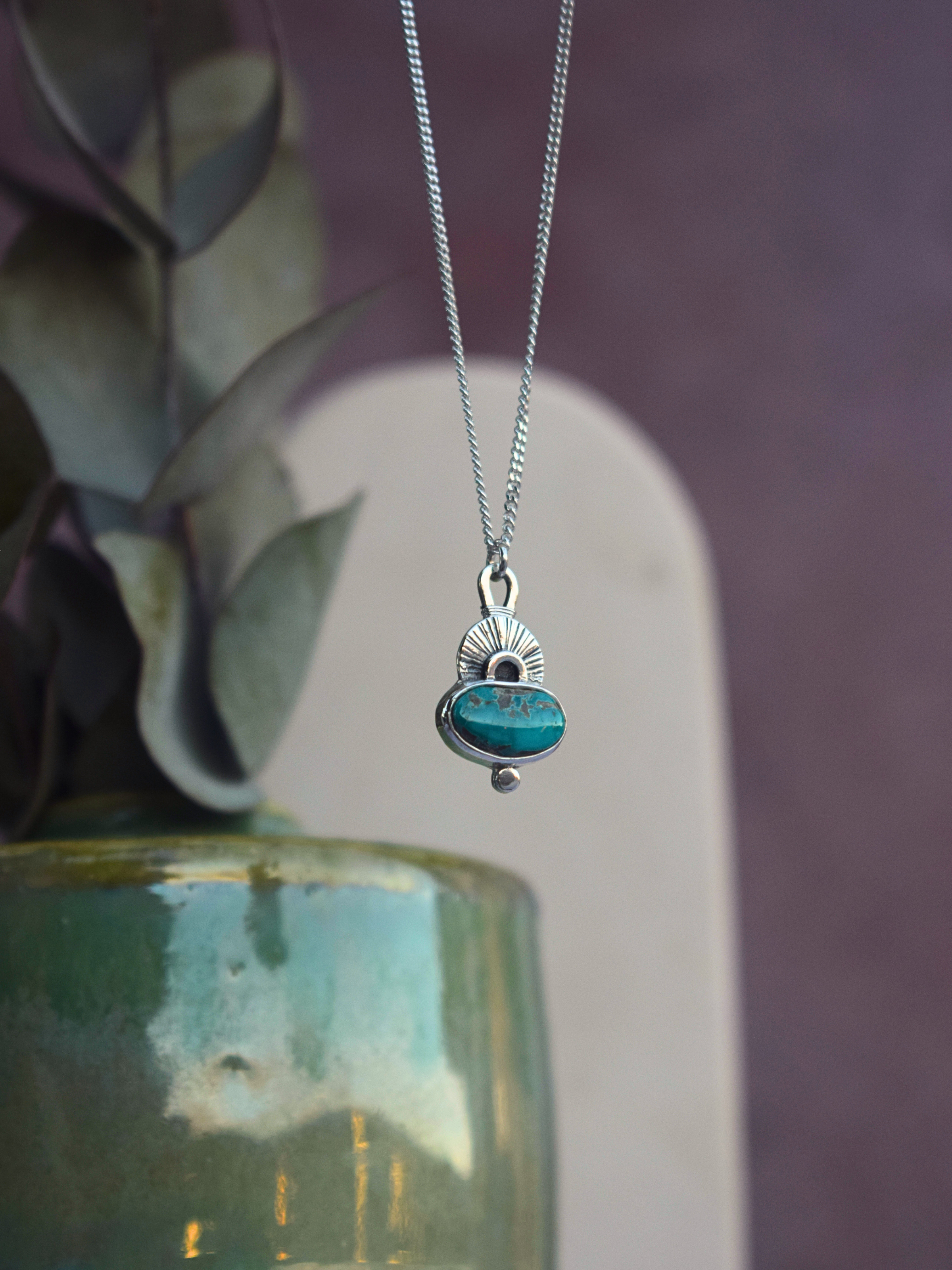 The Radiant necklace | Fox Turquoise