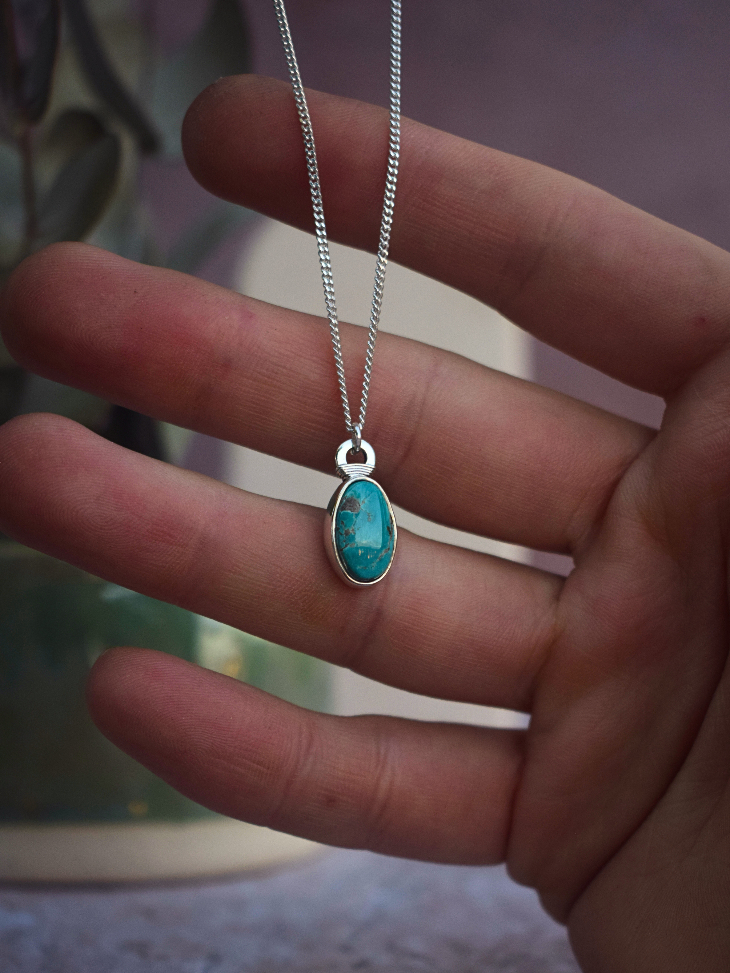 The Vessel Pendant | Fox Turquoise