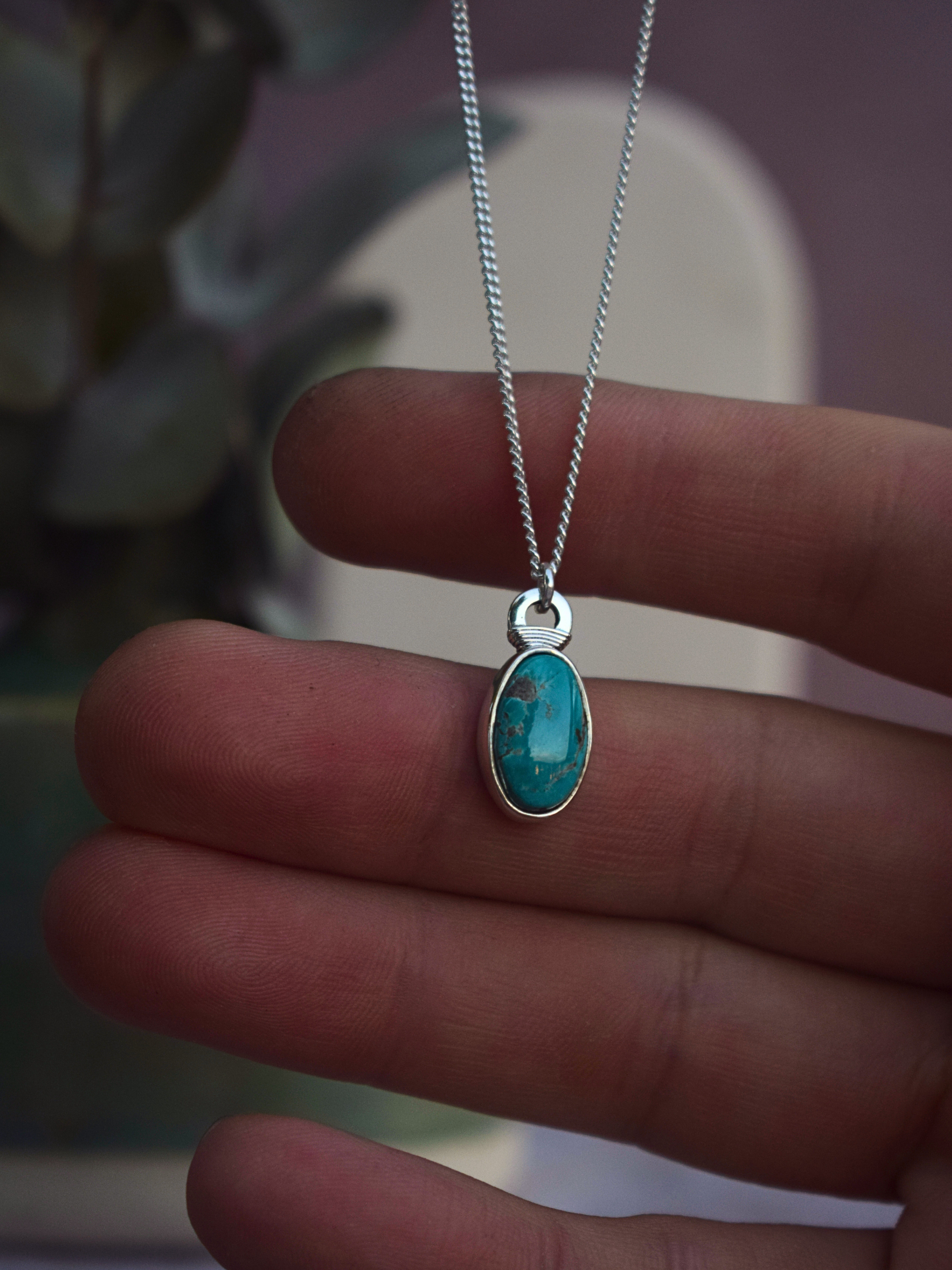 The Vessel Pendant | Fox Turquoise
