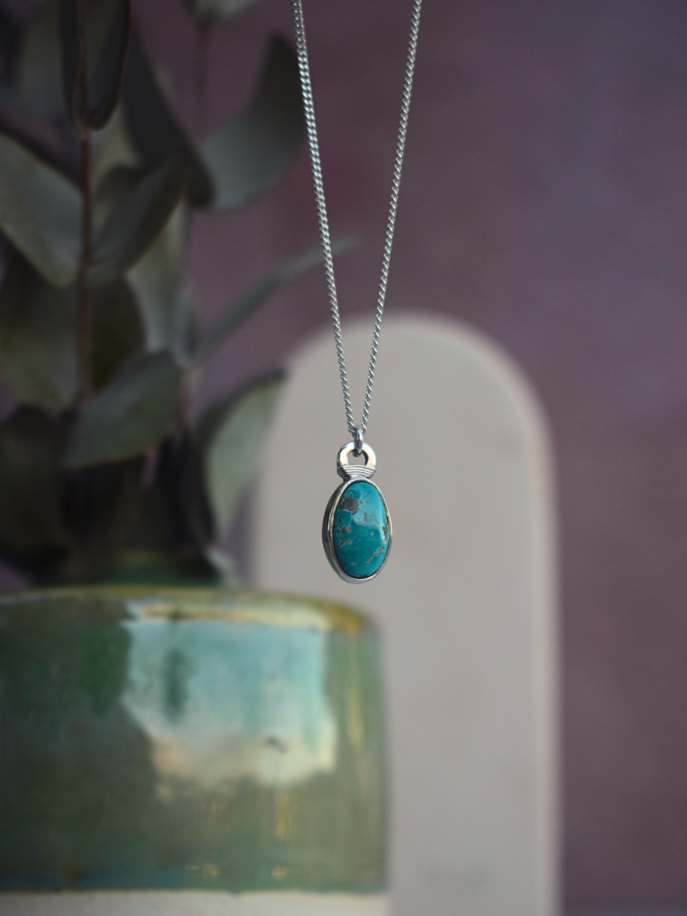 The Vessel Pendant | Fox Turquoise