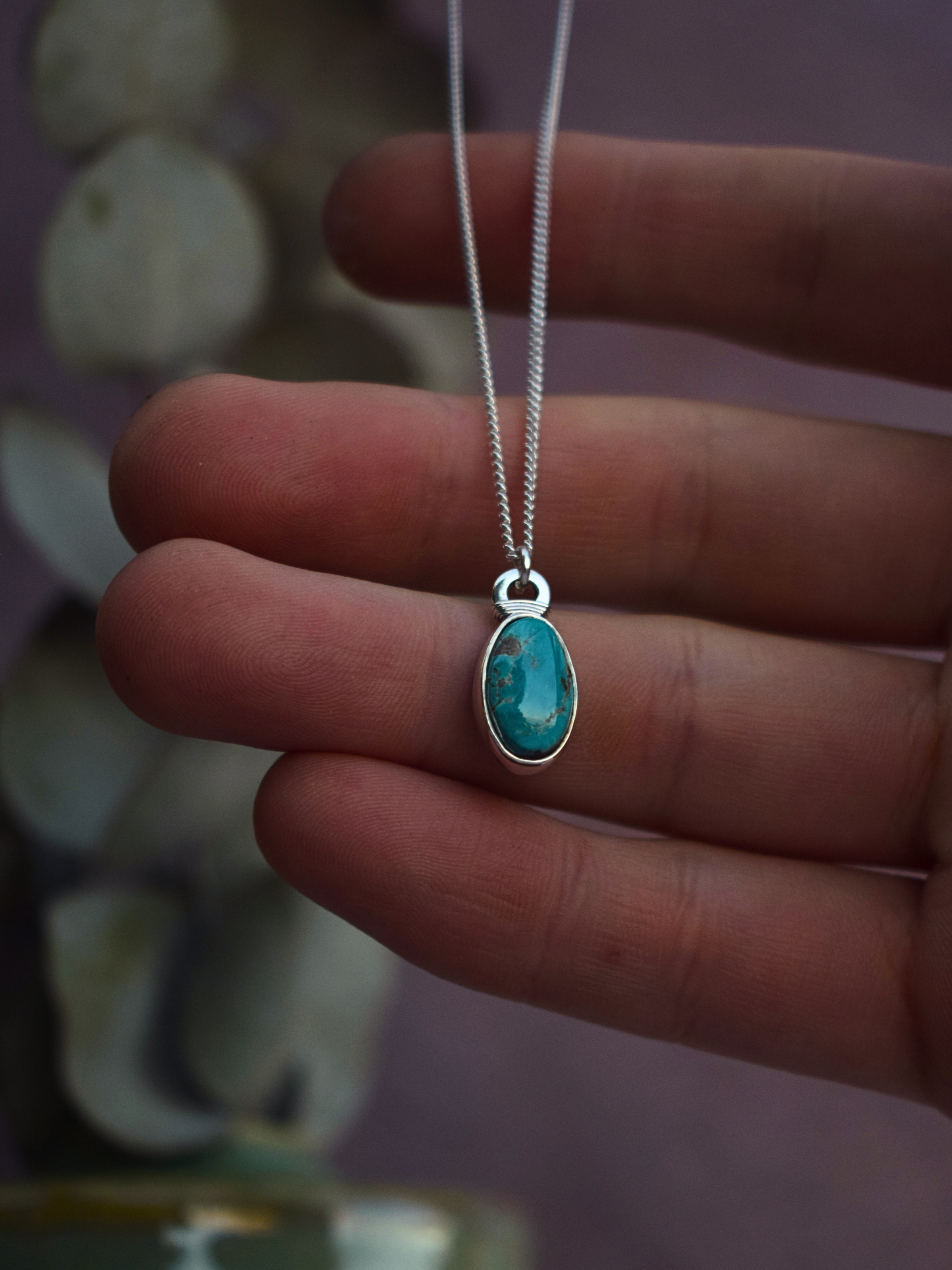 The Vessel Pendant | Fox Turquoise