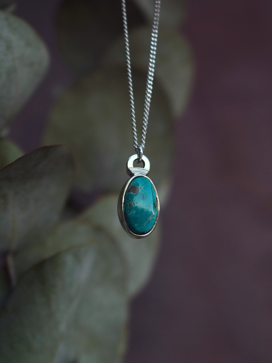 The Vessel Pendant | Fox Turquoise