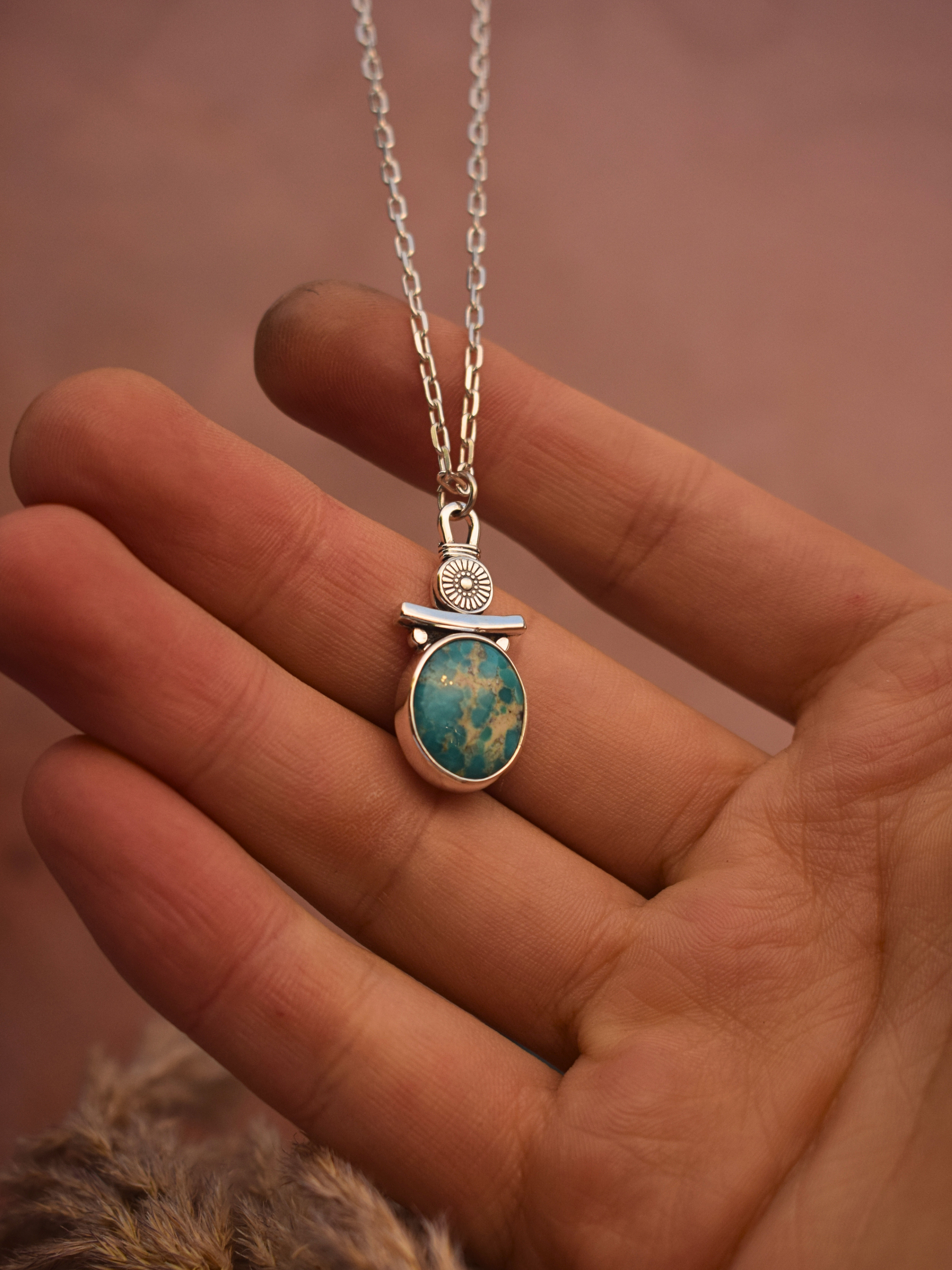 The Meraki Soul Necklace - Carico Lake Turquoise