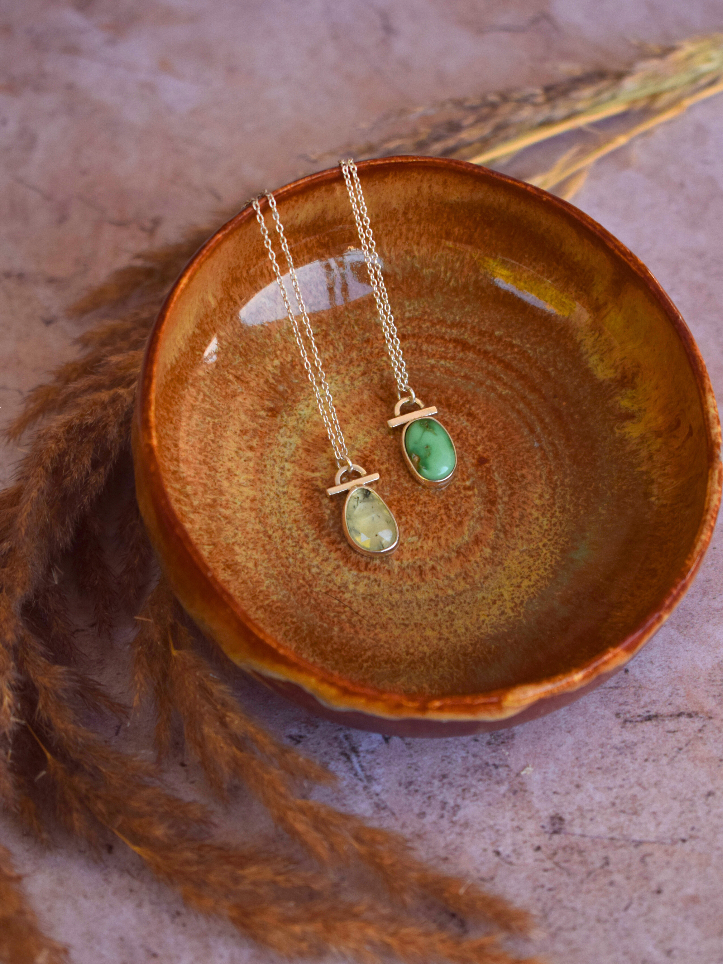 Nurture necklace - Emerald Valley Turquoise
