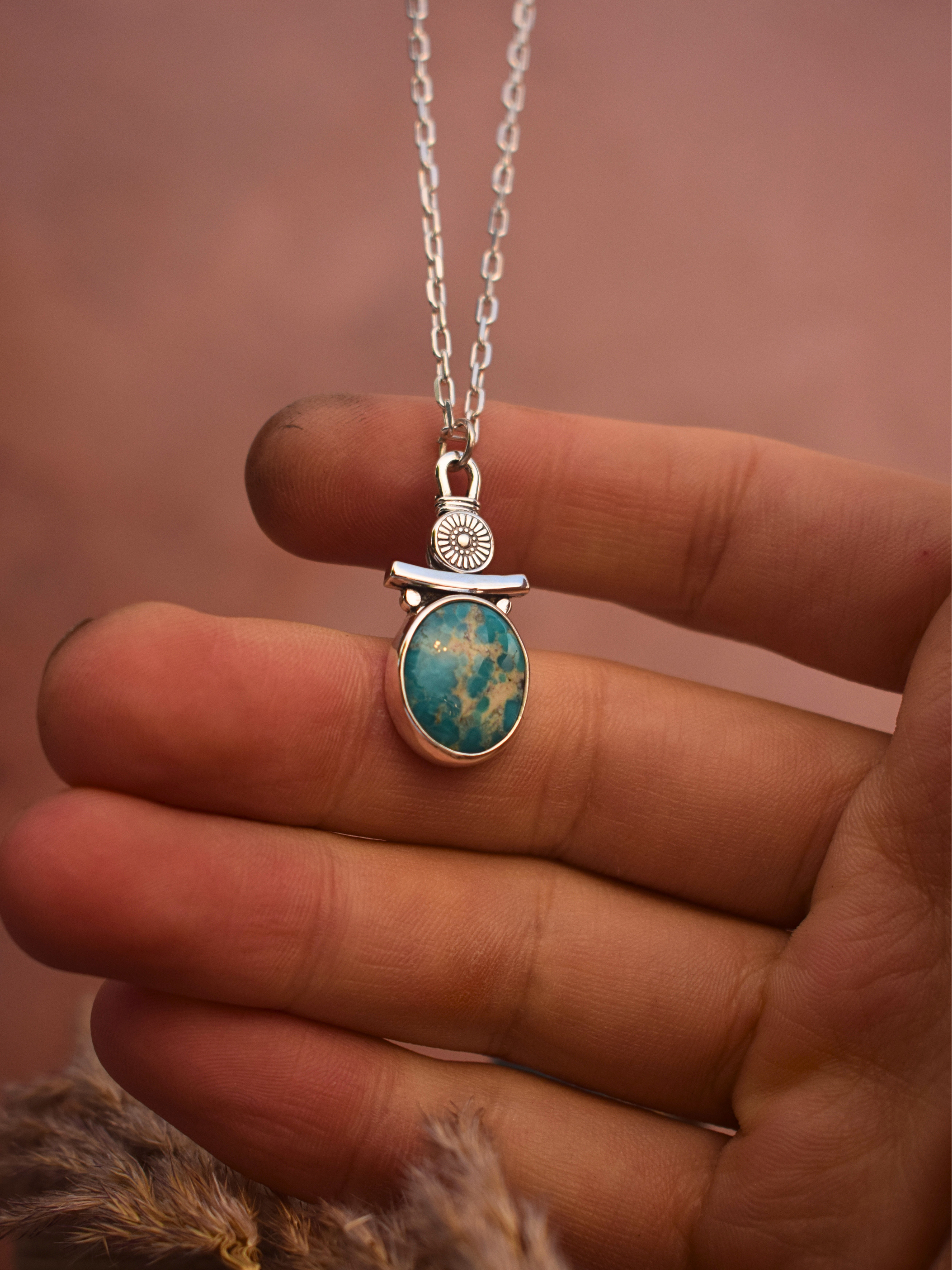 The Meraki Soul Necklace - Carico Lake Turquoise