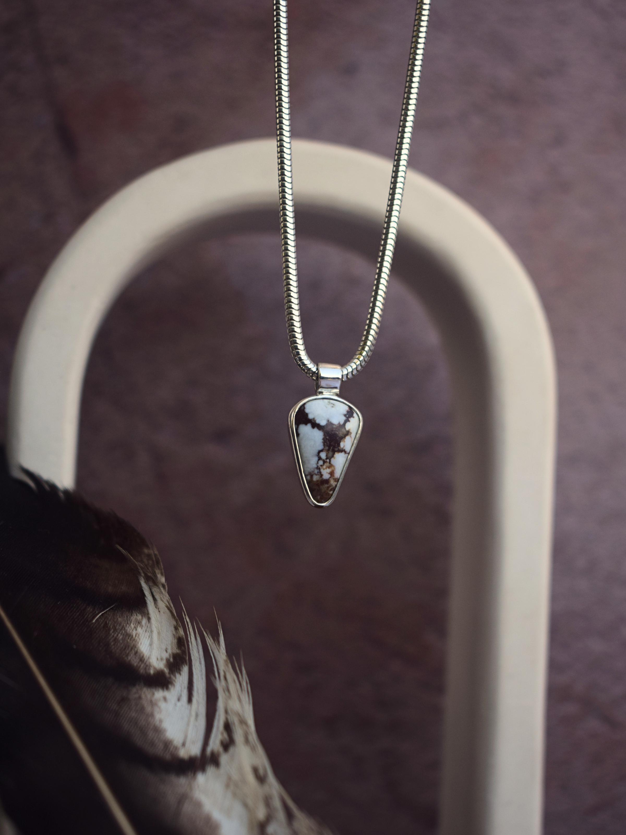 The Sovereign Light Necklace - Wild Horse Turquoise 2
