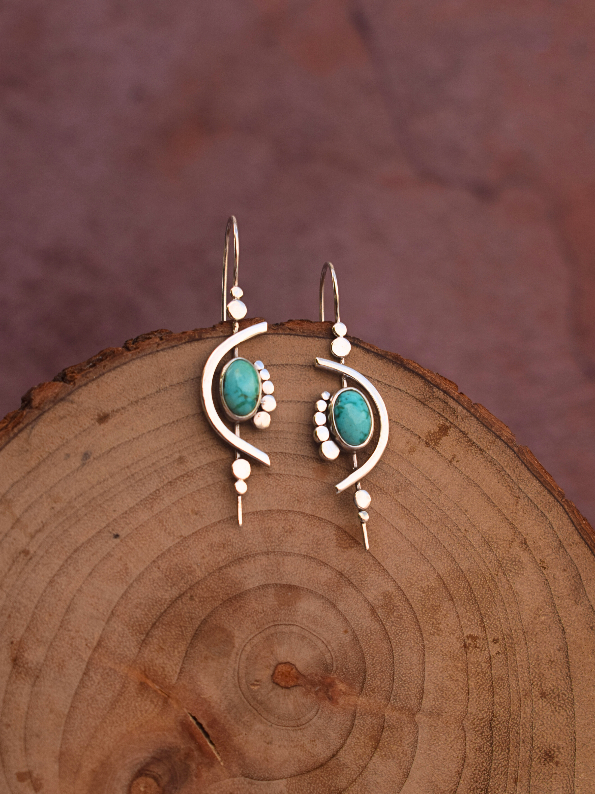 Tears of Aphrodite Earrings - Sierra Bella Turquoise