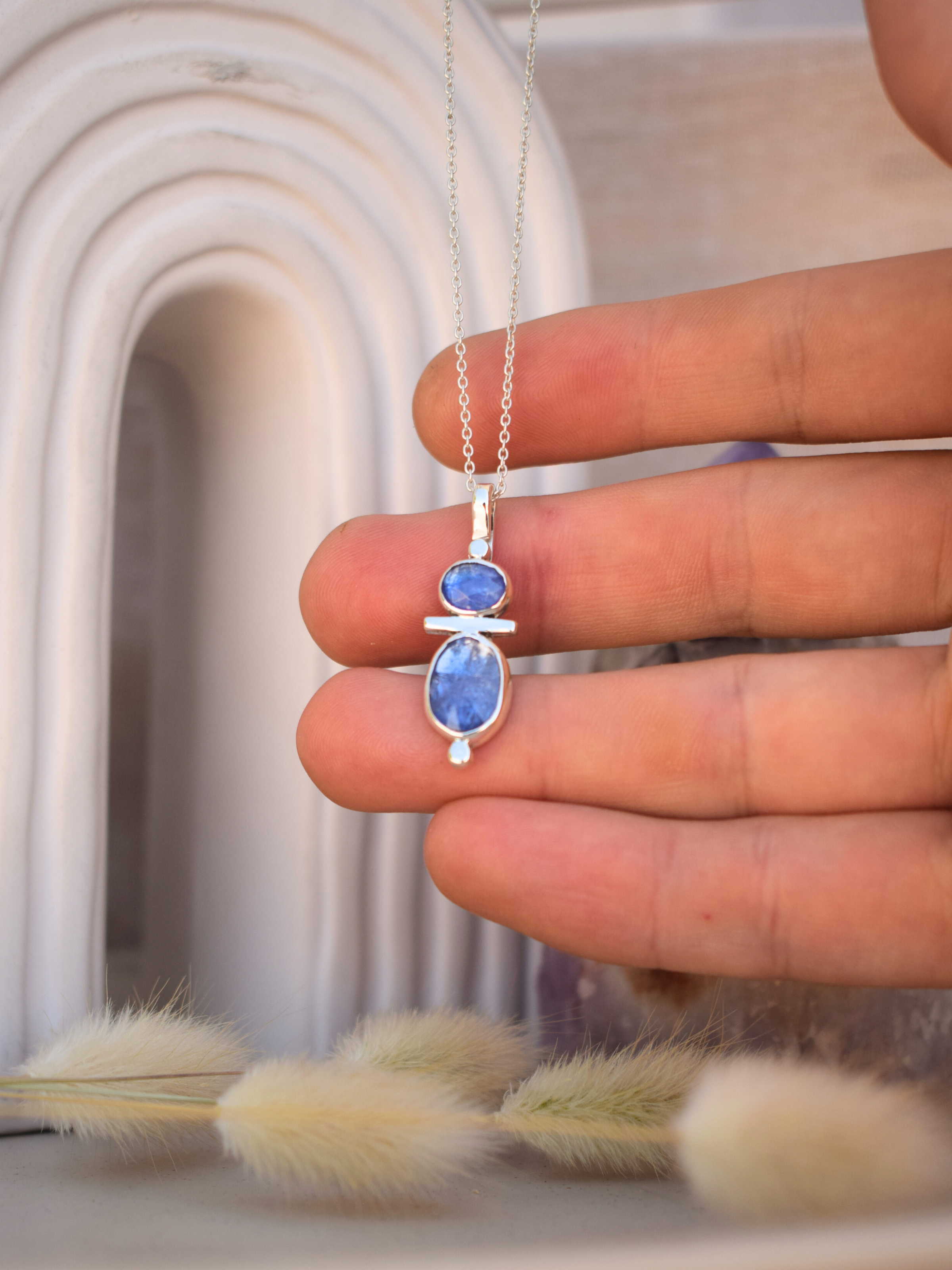 Duality Pendant - Tanzanite
