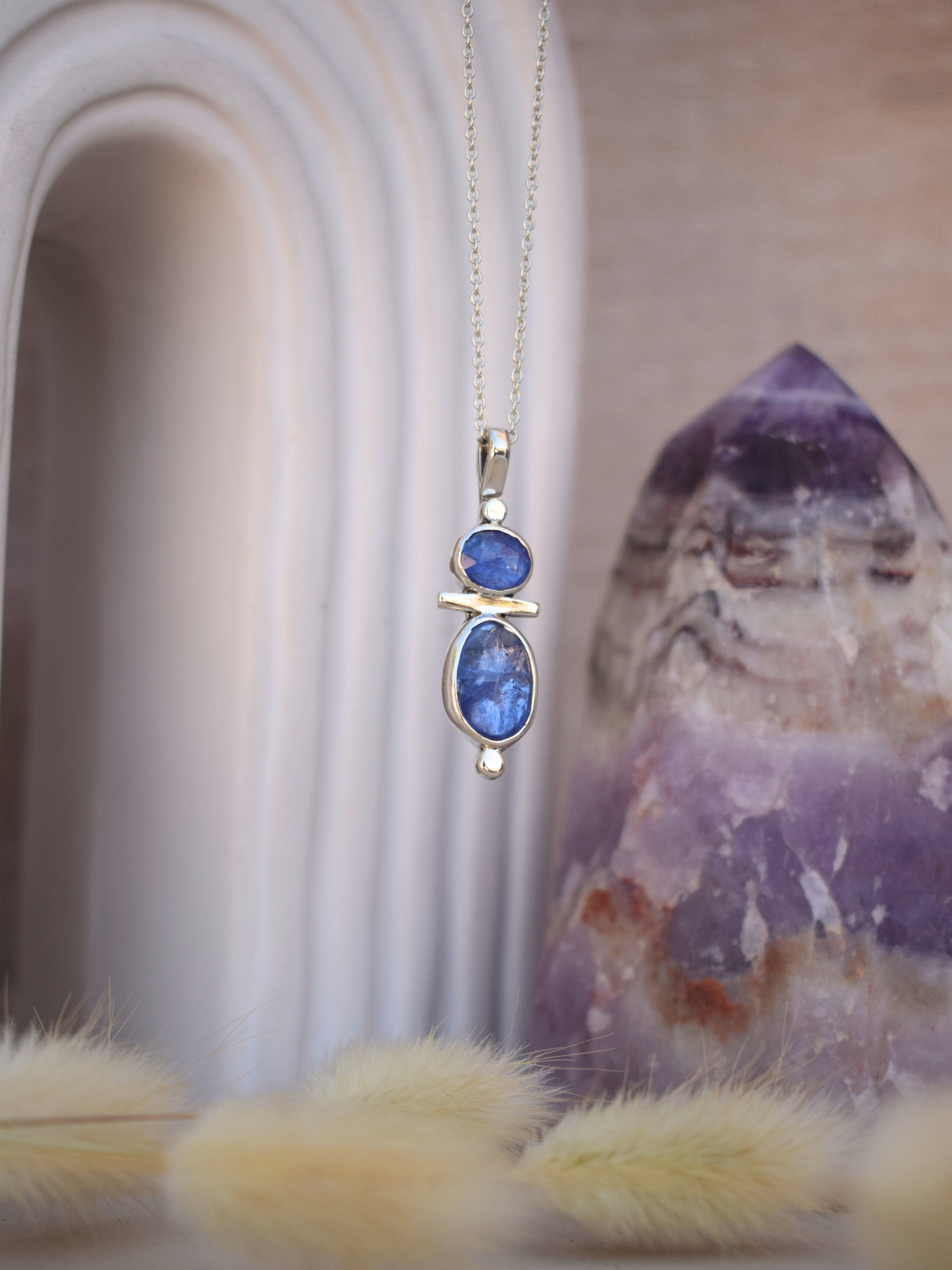 Duality Pendant - Tanzanite