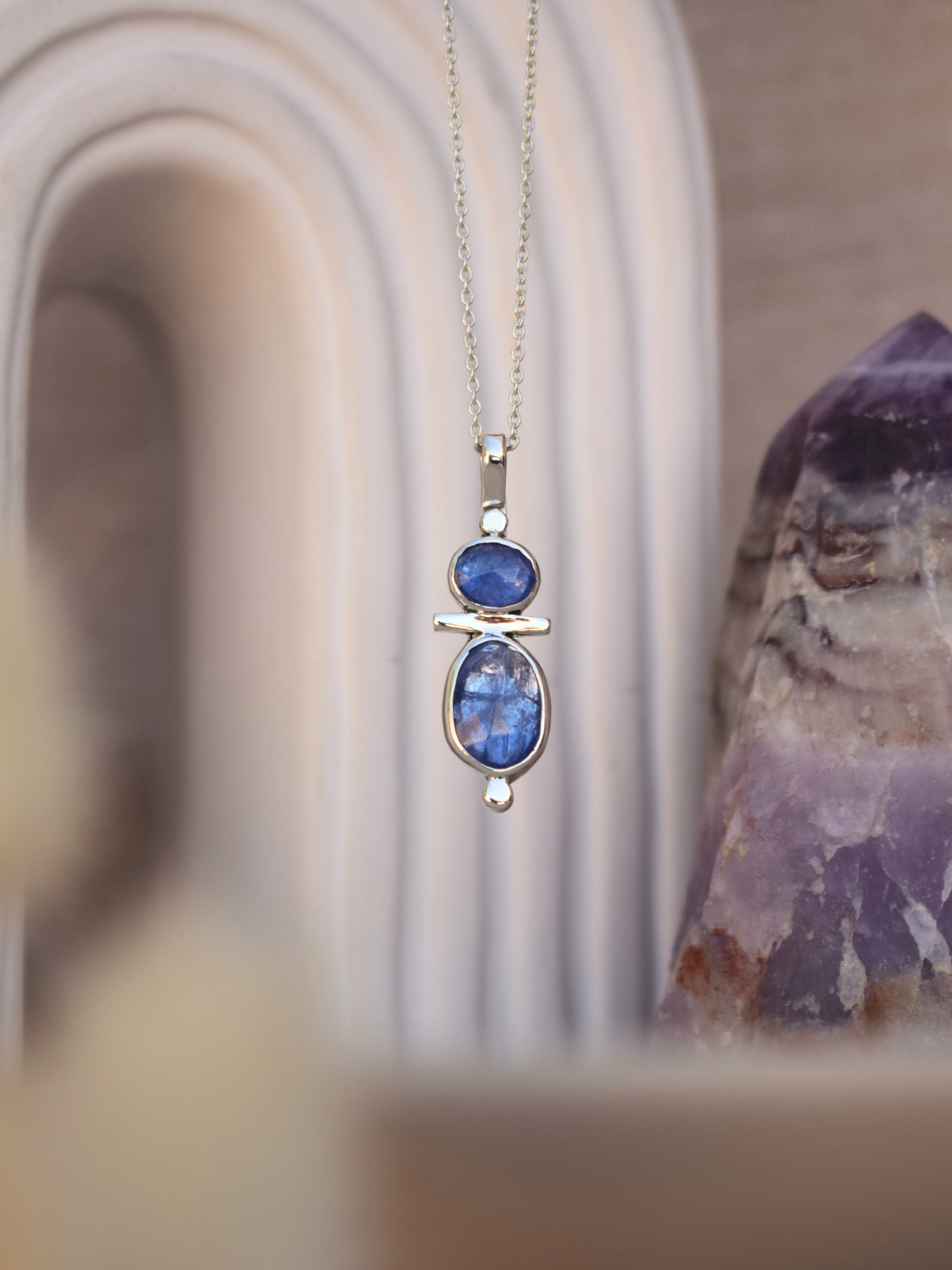 Duality Pendant - Tanzanite