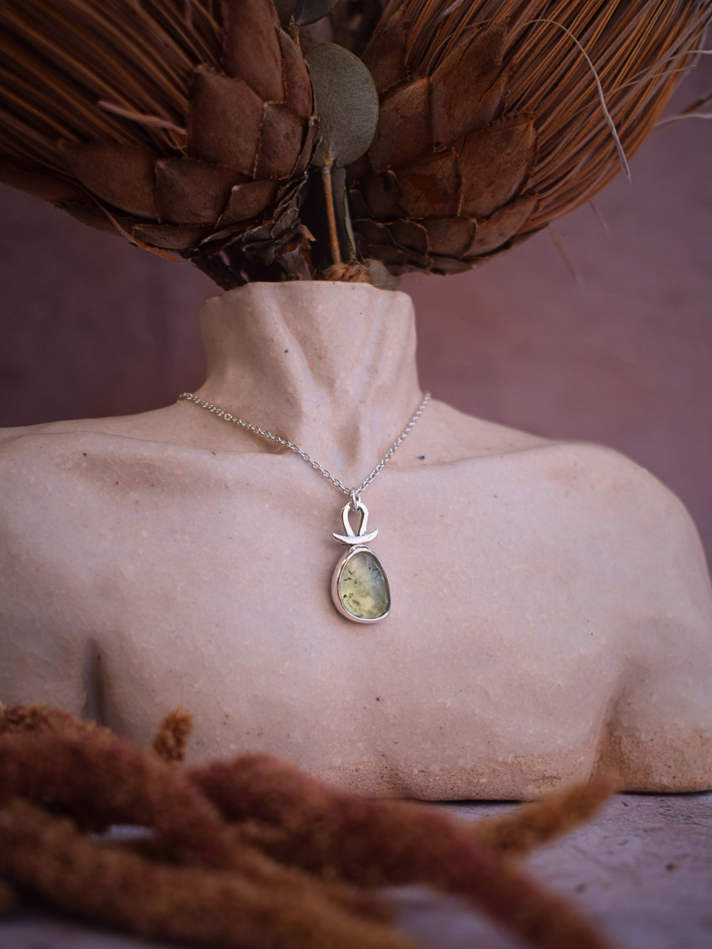 First Light Necklace | Prehnite