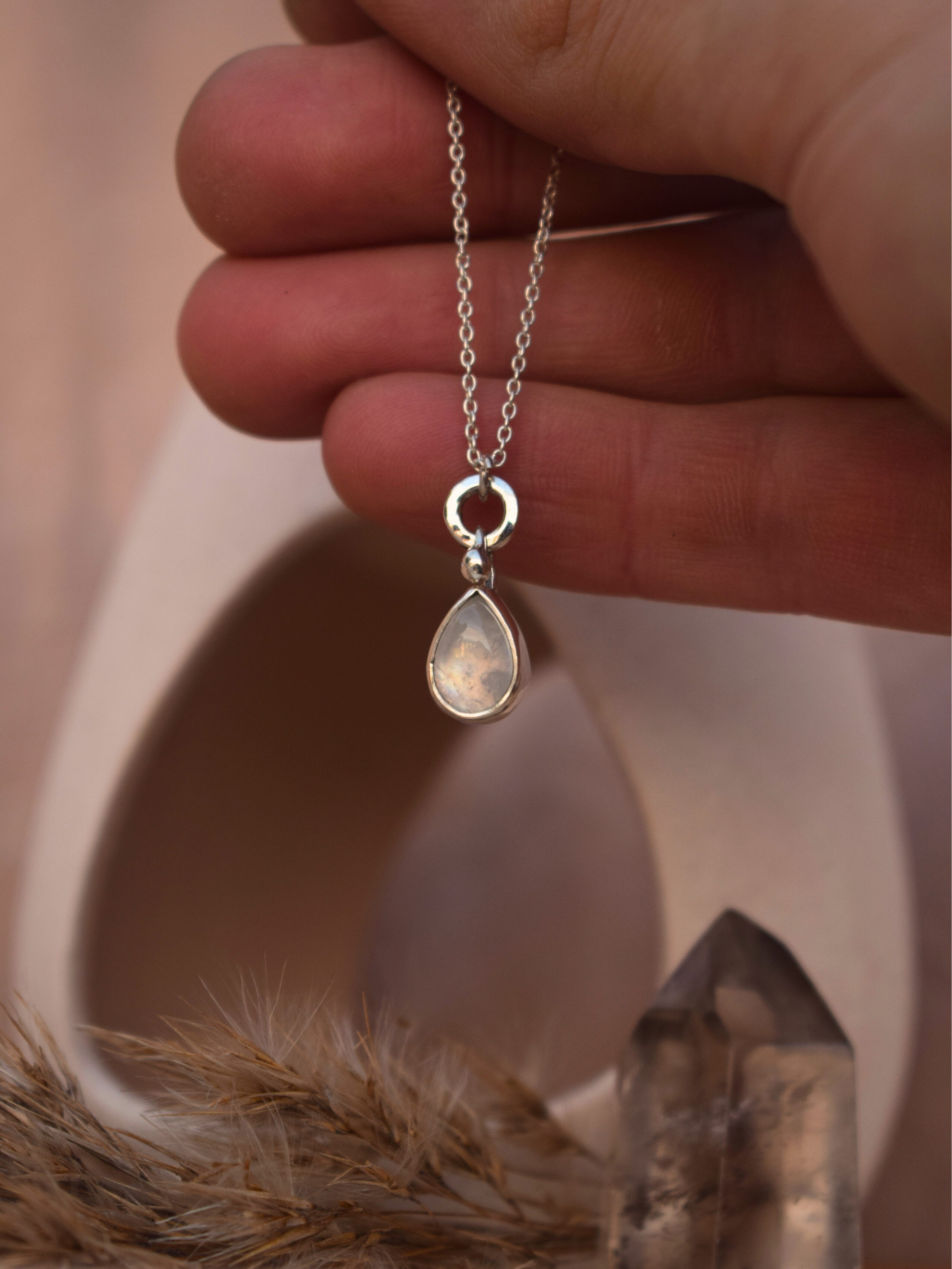 Sol Necklace - Moonstone