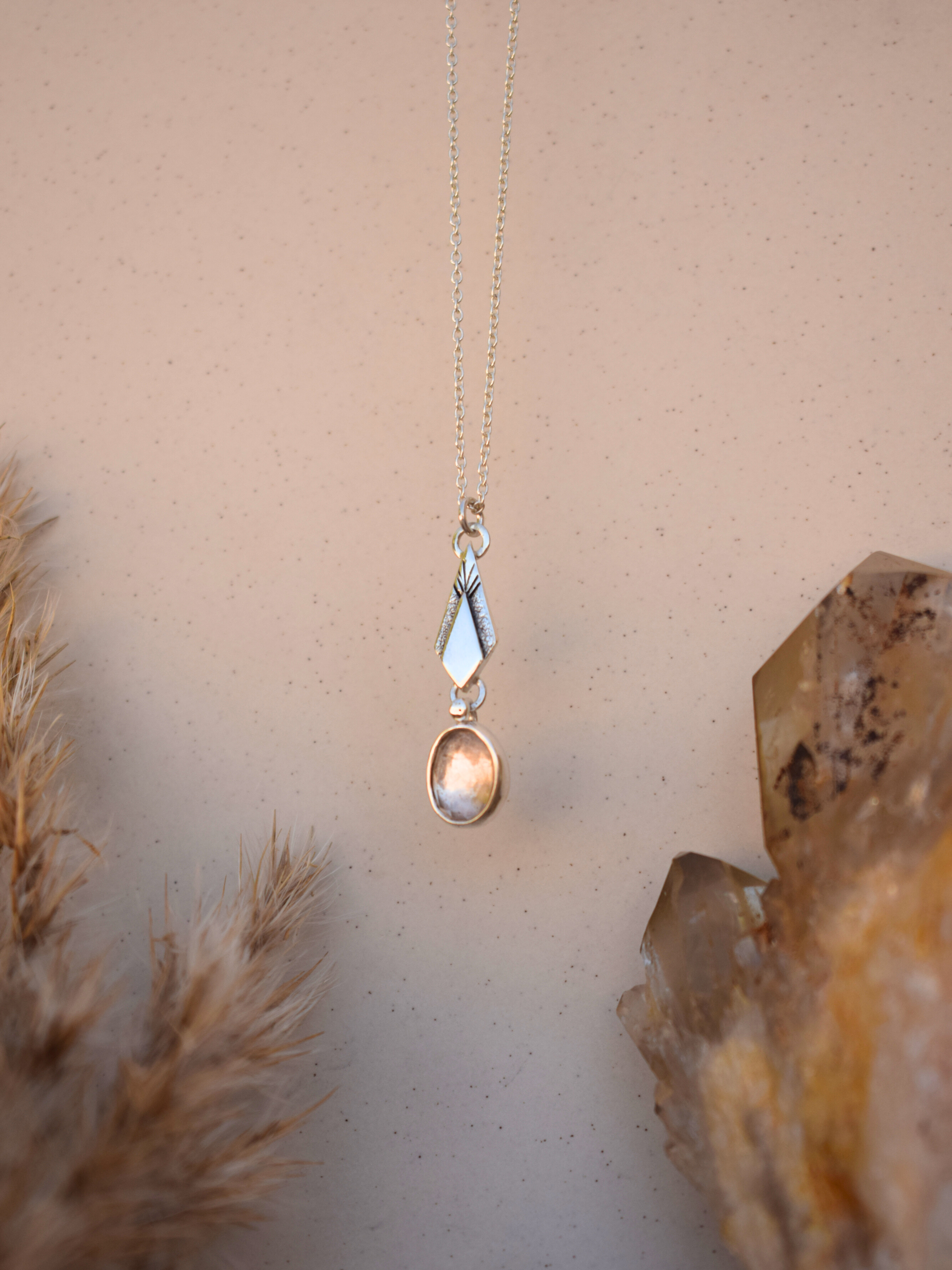 Gracefall Necklace - Imperial Topaz