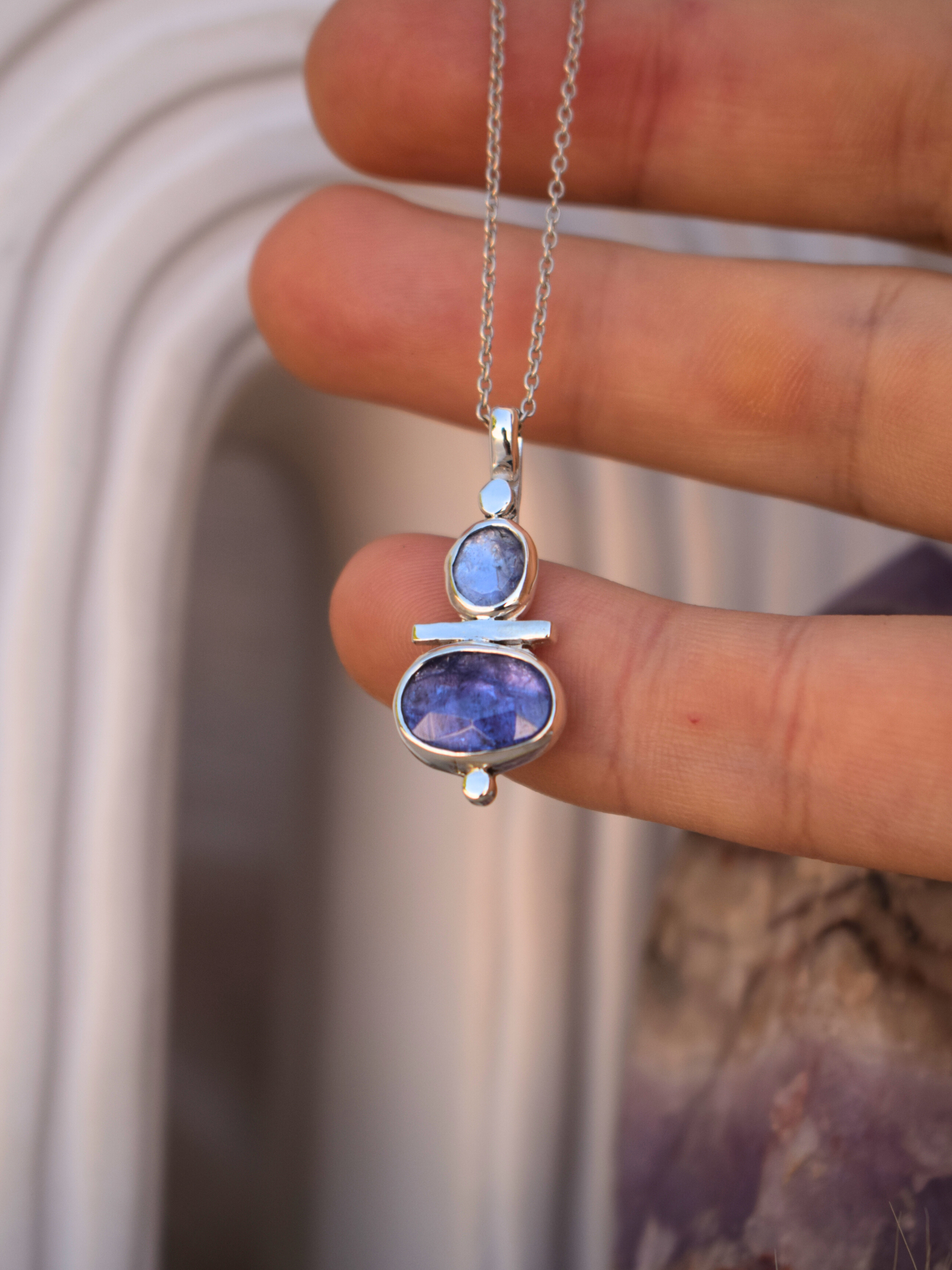 Duality Pendant - Tanzanite 2