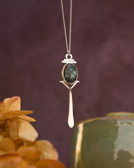 Sacred Light Necklace - New Lander Variscite 1