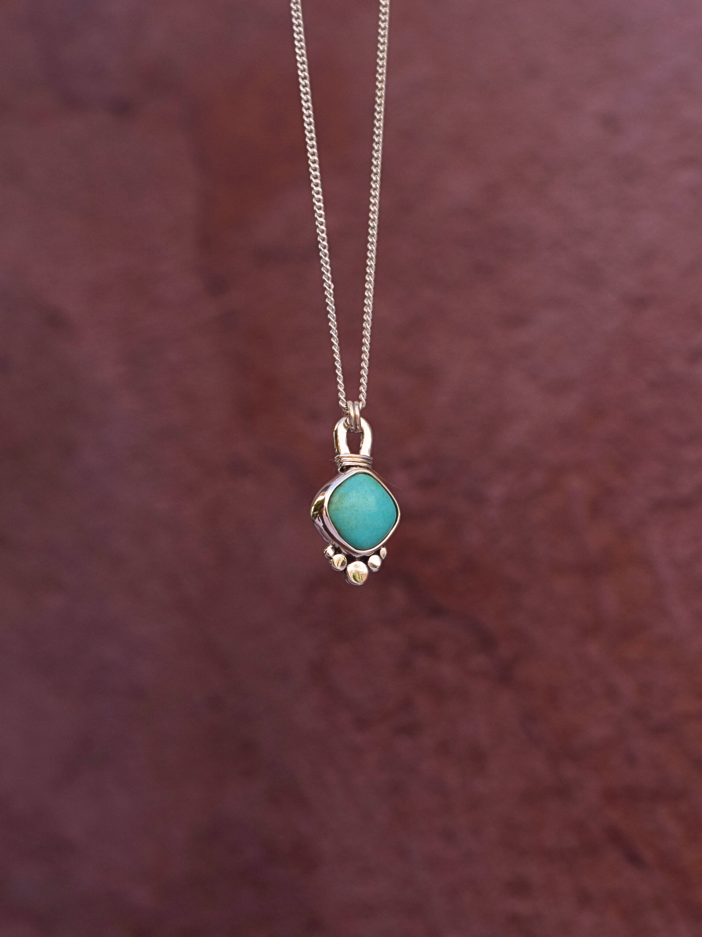 Cove Pendant - Emerald Valley Turquoise