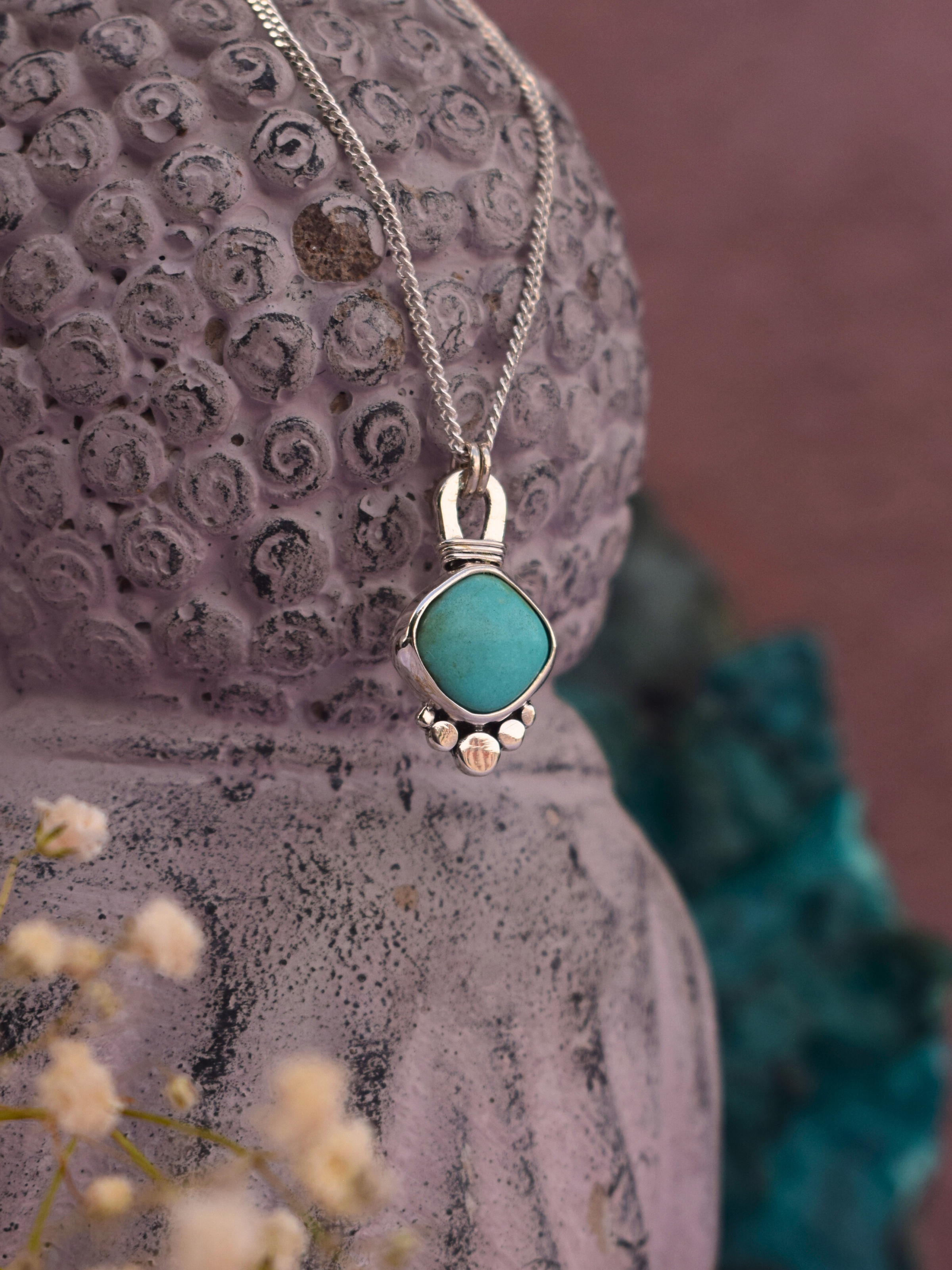 Cove Pendant - Emerald Valley Turquoise