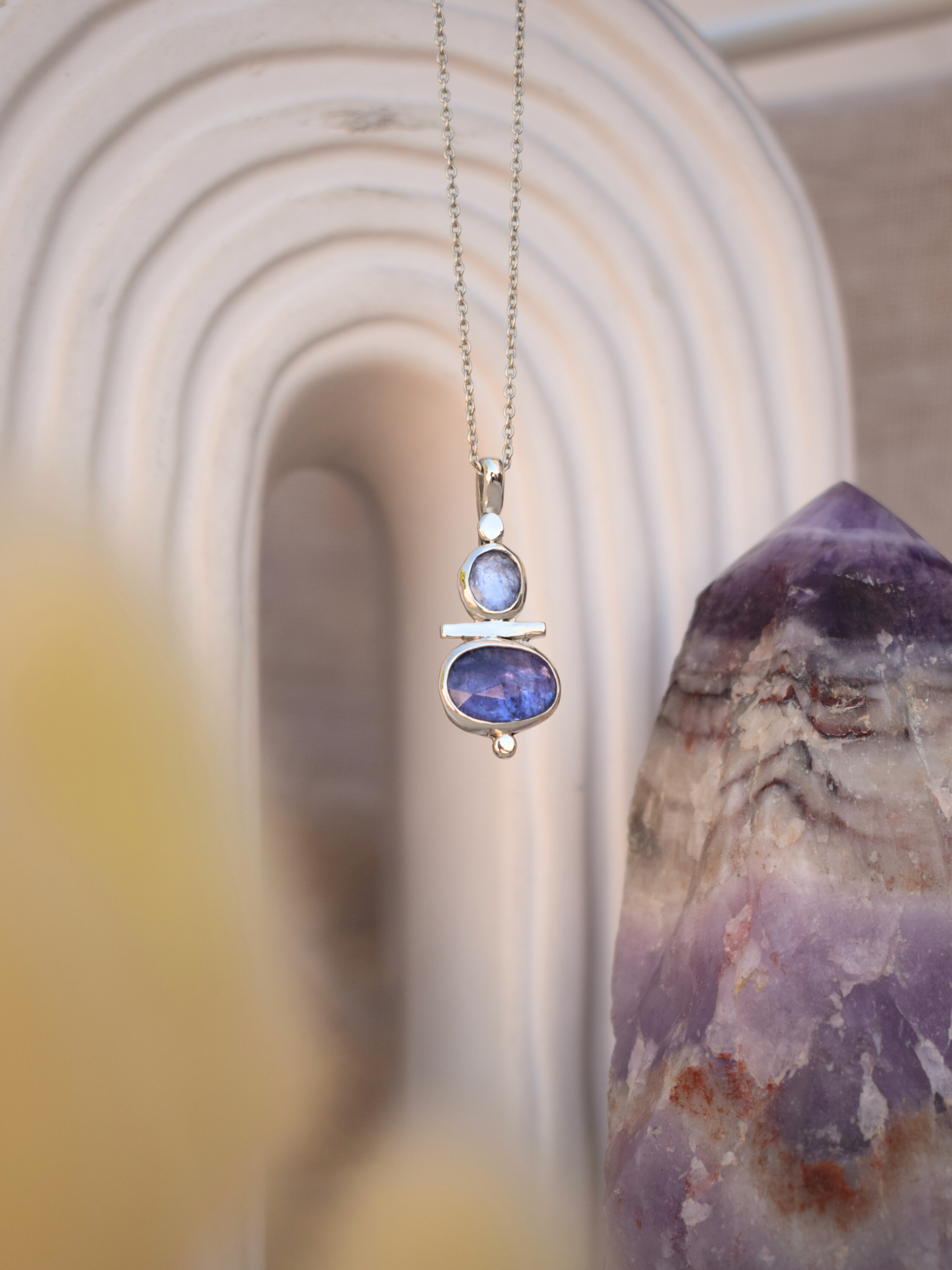 Duality Pendant - Tanzanite 2