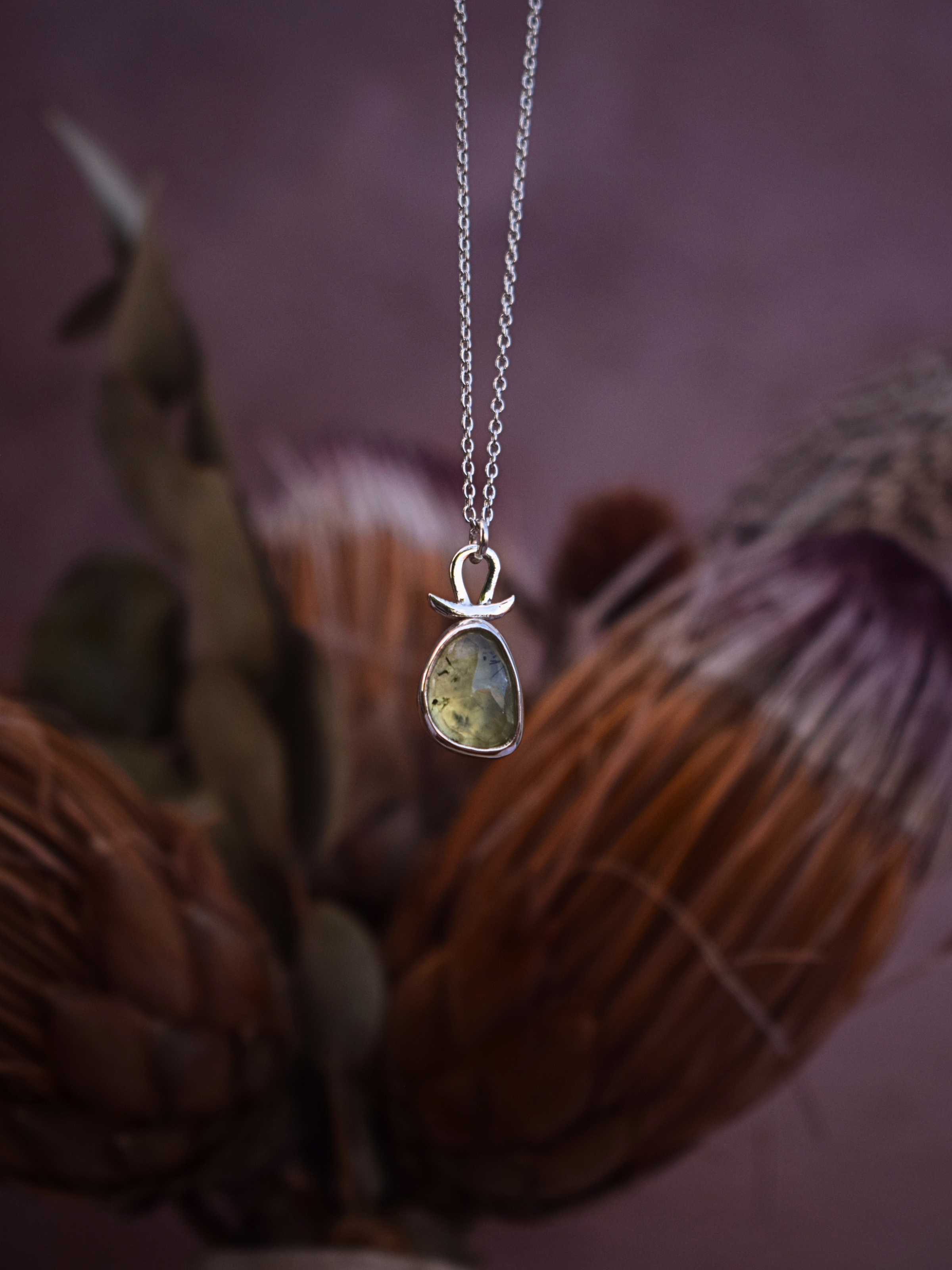 First Light Necklace | Prehnite