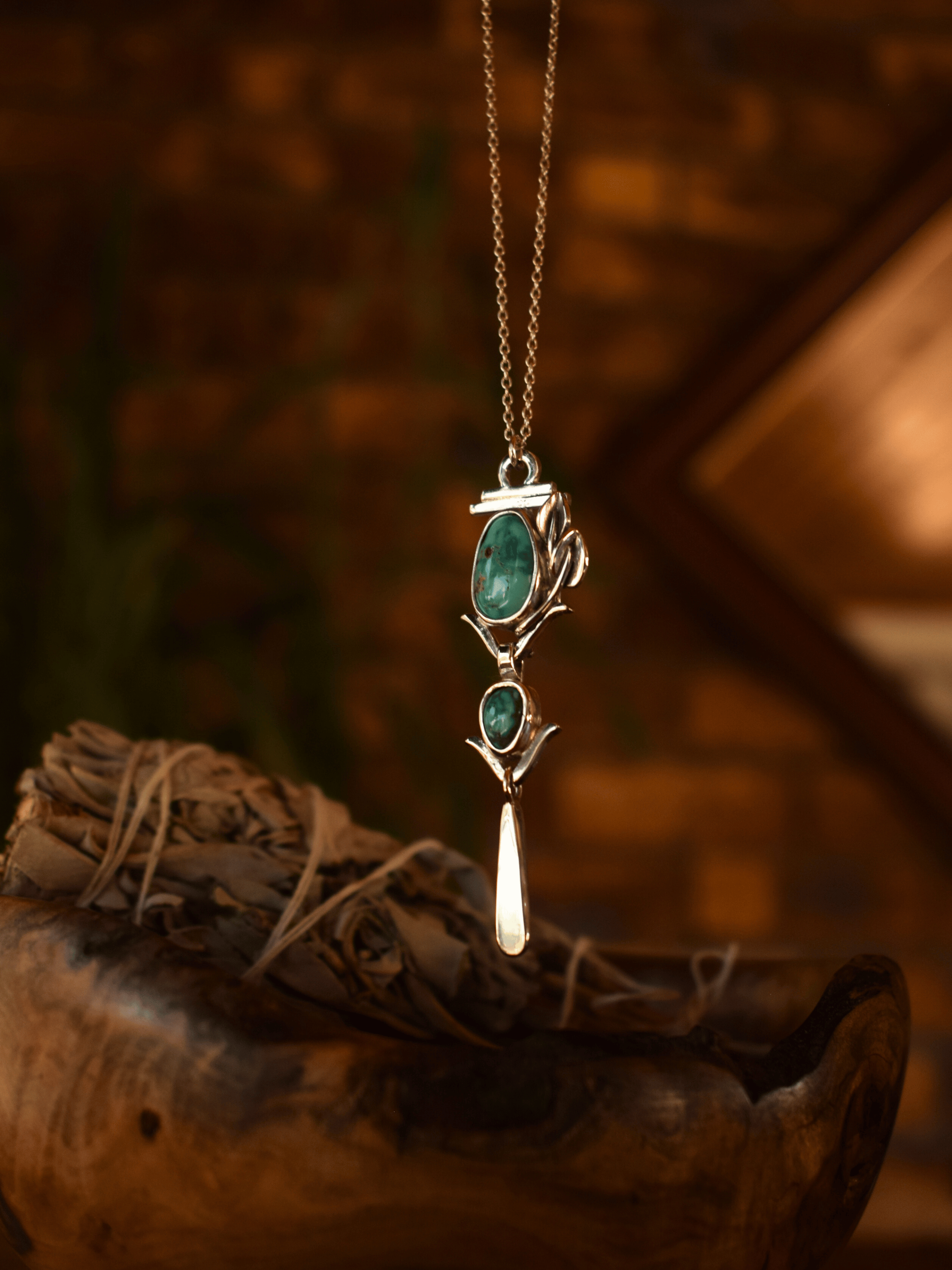 Lightkeeper Necklace - Turquoise